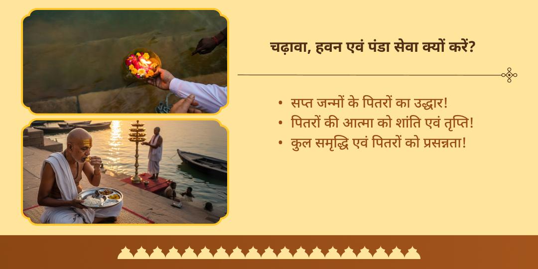 पितृ पक्ष त्रिवेणी संगम 15 दिवसीय चढ़ावा एवं पंडा सेवा संकल्प