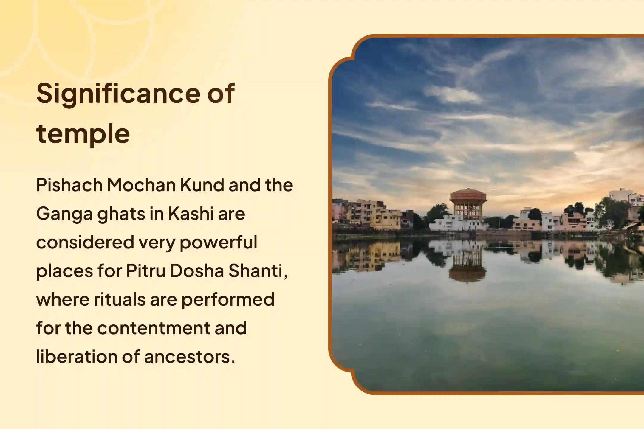Pitra Dosh and Kashi Ganga Aarti Pitra Dosh Shanti Mahapuja and Ganga Aarti for peace of ancestors' souls and resolving family disputes