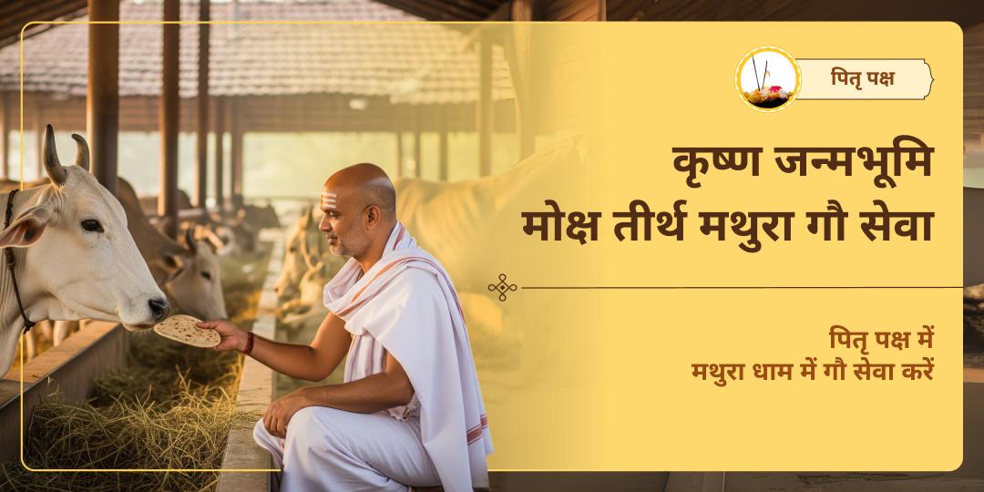 पितृ पक्ष मोक्ष तीर्थ मथुरा गौ सेवा