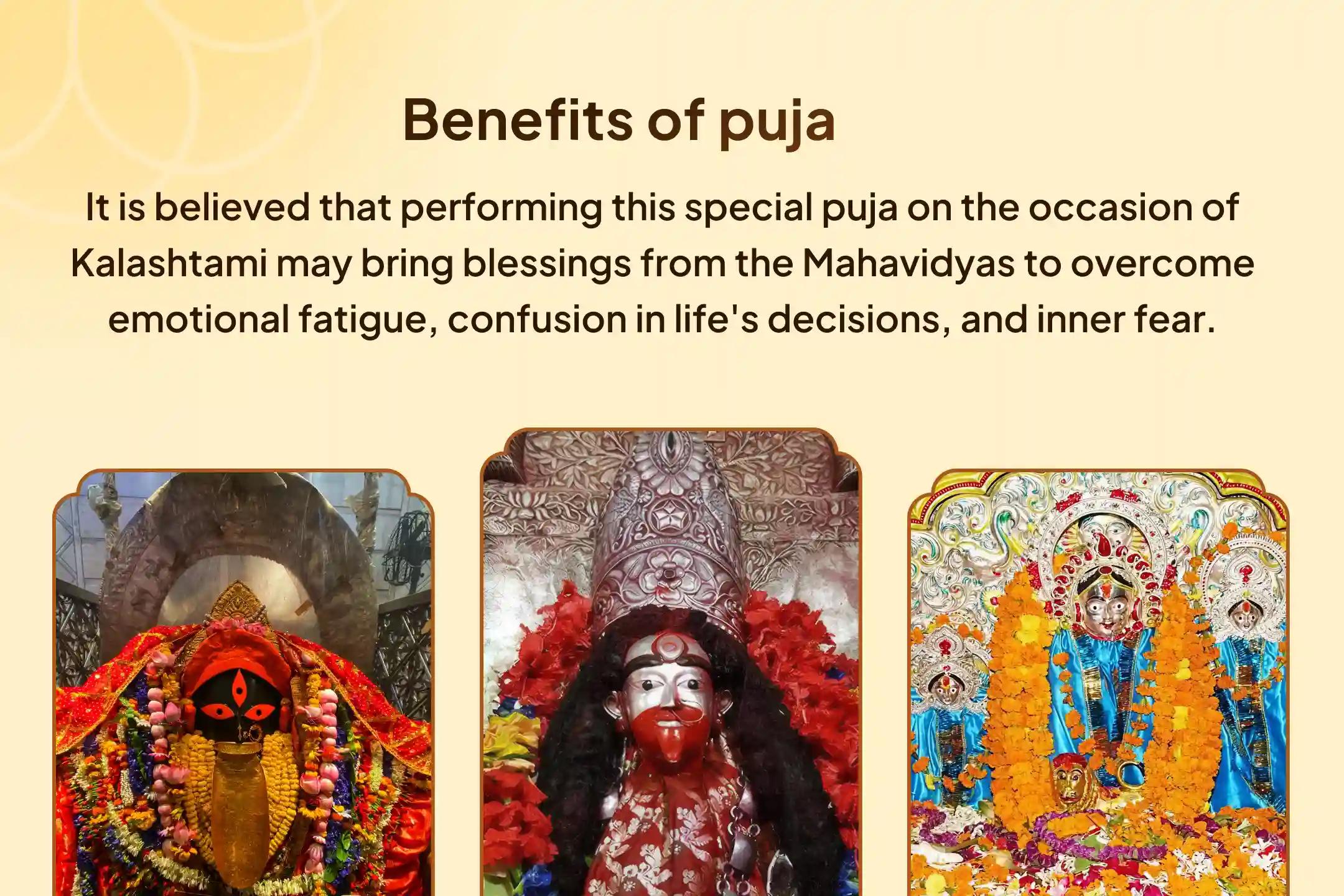Kalashtami Special: 3 Shaktipeeth Tantra Special Maa Tara, Maa Kali, Maa Tripur Sundari and Maa Bhairavi Tantra Yukt Yagya for Overcoming Emotional Burnout, Confusion in Life Decisions & Inner Fear