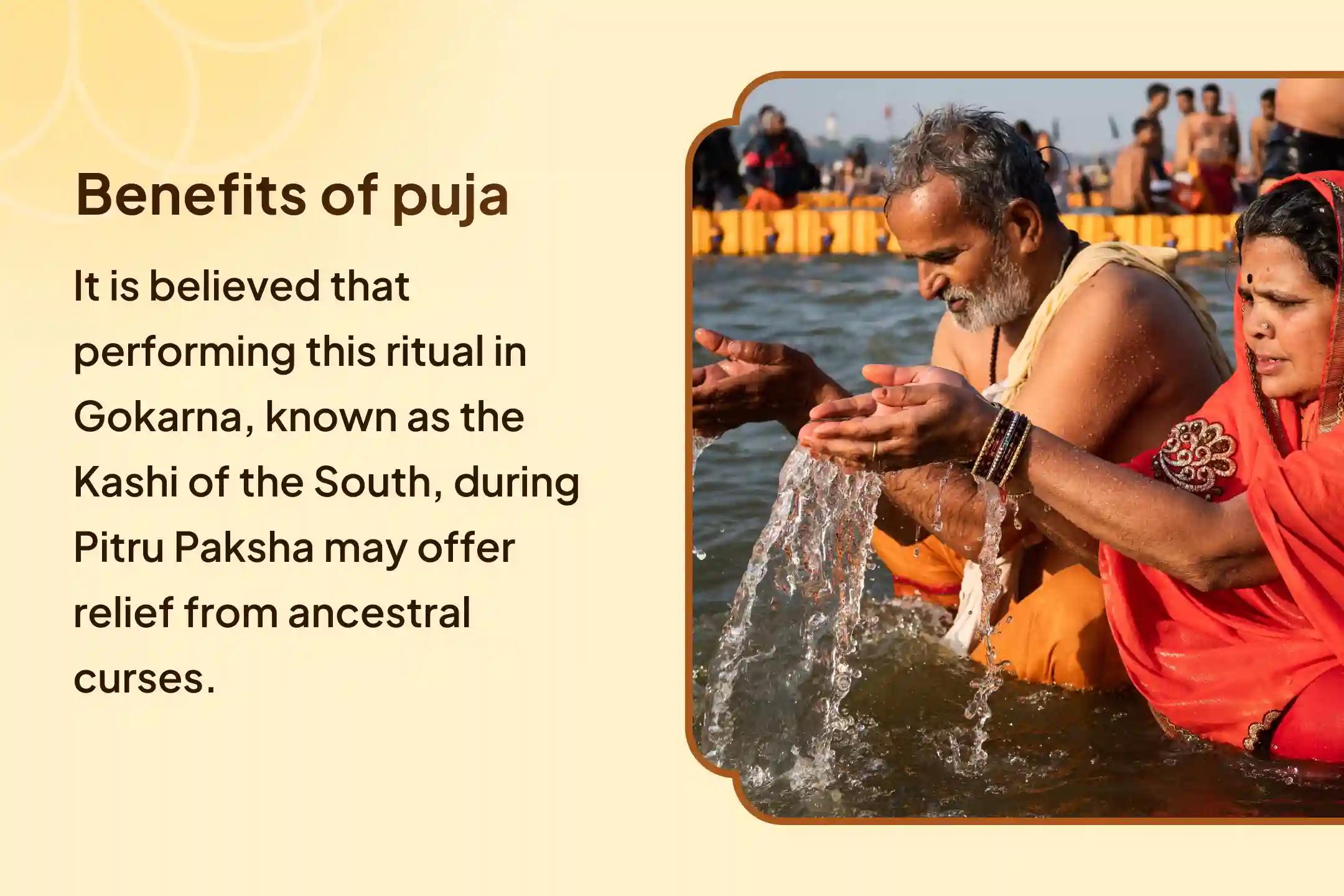 Gokarna Pitru Paksha Narayan Bali Special Narayan Bali Puja, Tripindi Shraadh, Pitru Dosh Shanti Puja to Seek Relief from Ancestral Curses and Bring Peace to Departed Souls