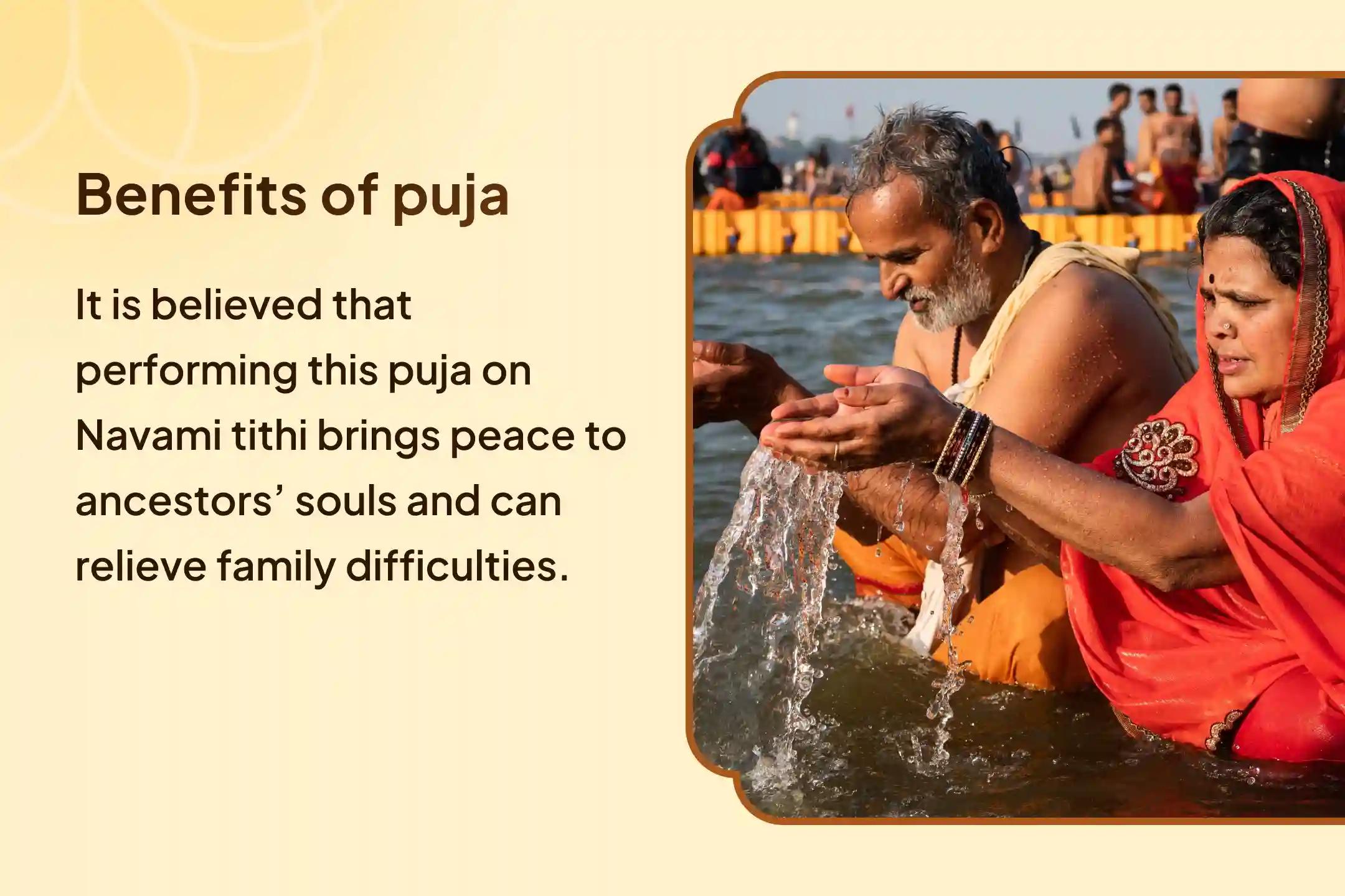 Pitru Shanti Navami Tithi Kashi Special Navami Pitru Shradh Pujan and Kashi Ganga Aarti for Seeking Comprehensive Blessings by Performing Rituals on Key Days of Pitru Paksha