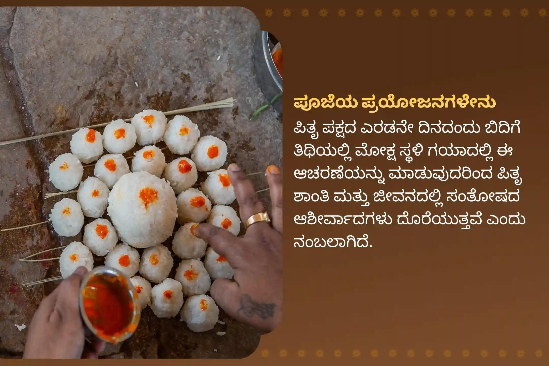 ಮರಣ ಹೊಂದಿದ ಆತ್ಮಗಳ ಶಾಂತಿಗಾಗಿ 2ನೇ ದಿನದ ಪಿತೃ ಗಯಾ ಪಿಂಡ ದಾನ ವಿಶೇಷ ಗಯಾ ತ್ರಿಪಿಂಡಿ ಶ್ರಾದ್ಧ, ಪಿಂಡ ದಾನ ಮತ್ತು ಪಿತೃ ತರ್ಪಣದಲ್ಲಿ ಭಾಗವಹಿಸಿ.
