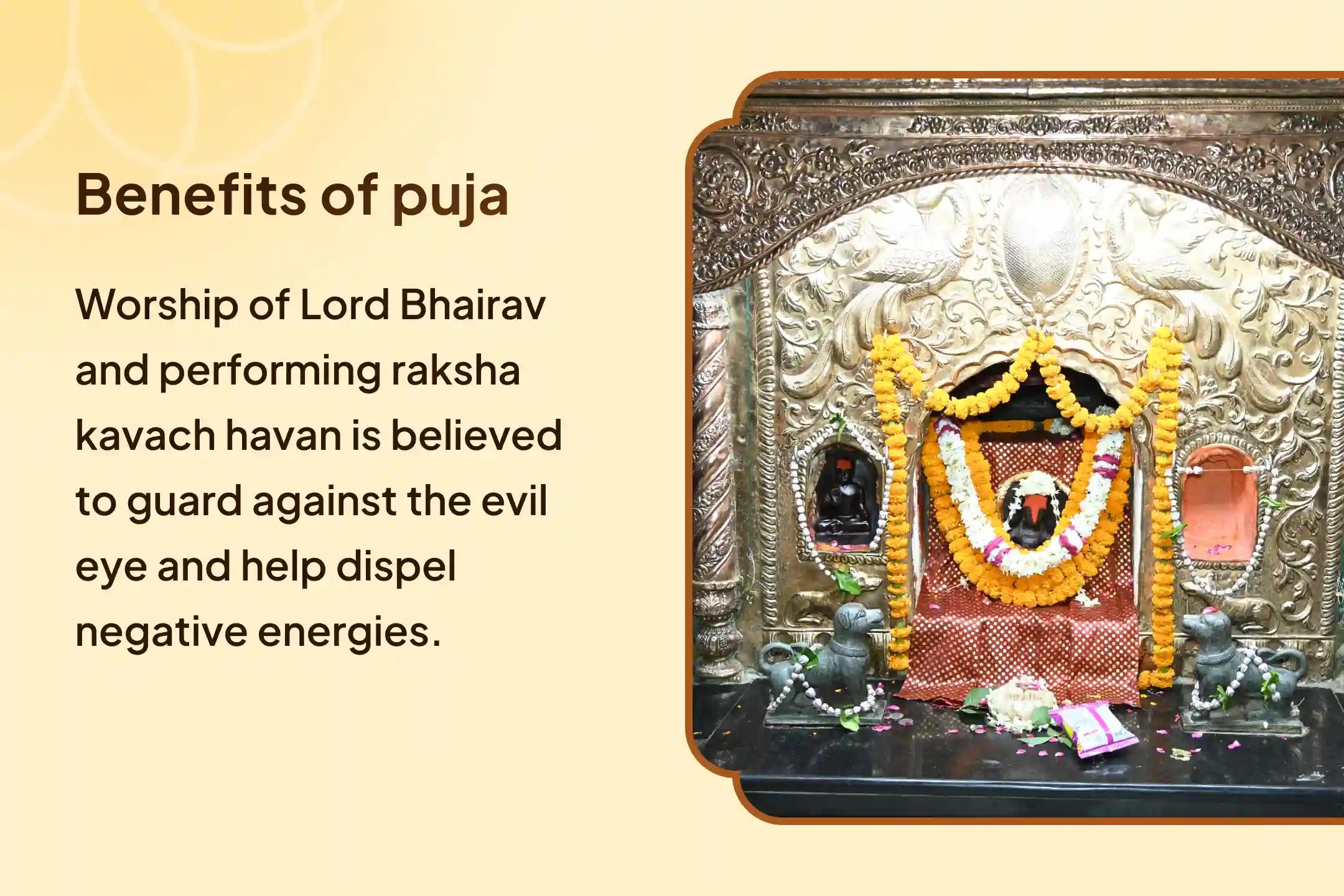 Nazar Dosha Bhairav Puja Kashi Special Nazar Dosha Shanti Batuk Bhairav Raksha Kavach Tantrokta Yagya to Repel Nazar Dosha and Negative Energy
