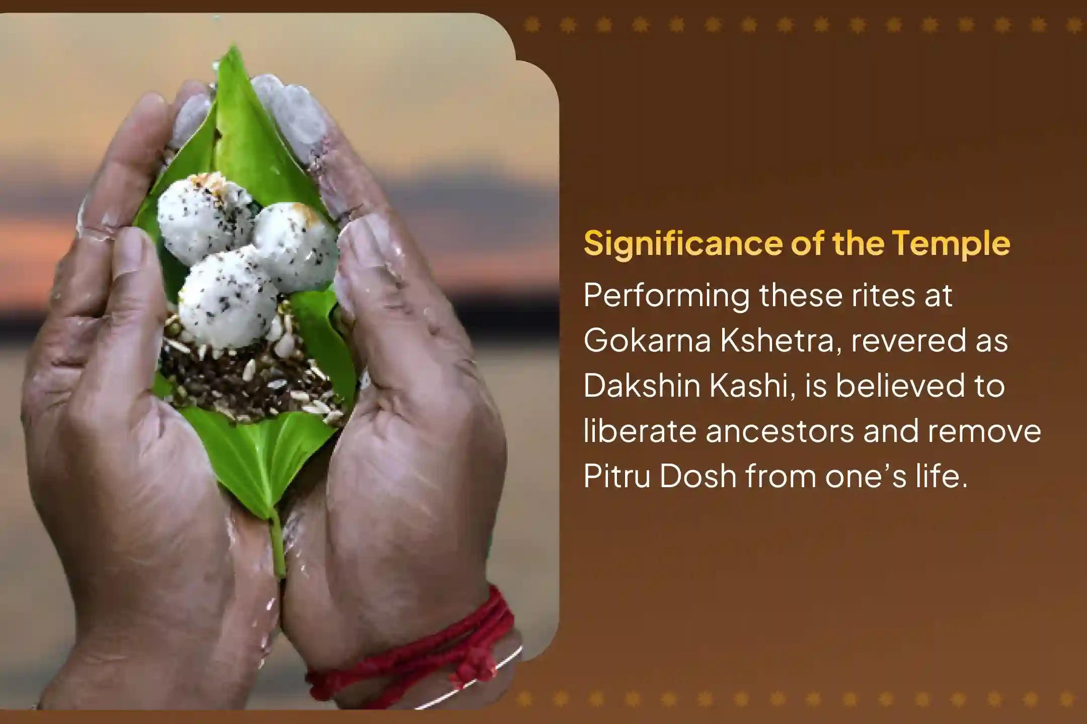 Participate in the Pitru Paksh Narayan Bali Gokarna Special Narayan Bali, Tripindi Shradh, and Tila Homa to Relieve Ancestral Curse and Bring Peace for Departed Souls.