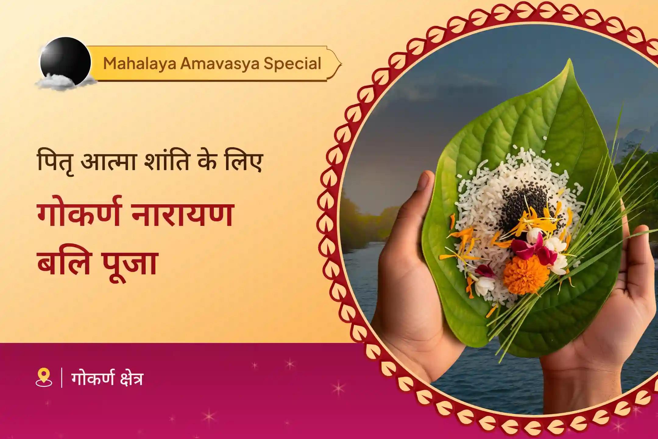 पितृ दोष से राहत और पितरों की आत्मा शांति हेतु पितृ पक्ष नारायण बलि विशेष नारायण बलि पूजा, त्रिपिंडी श्राद्ध, पितृ दोष शांति पूजा