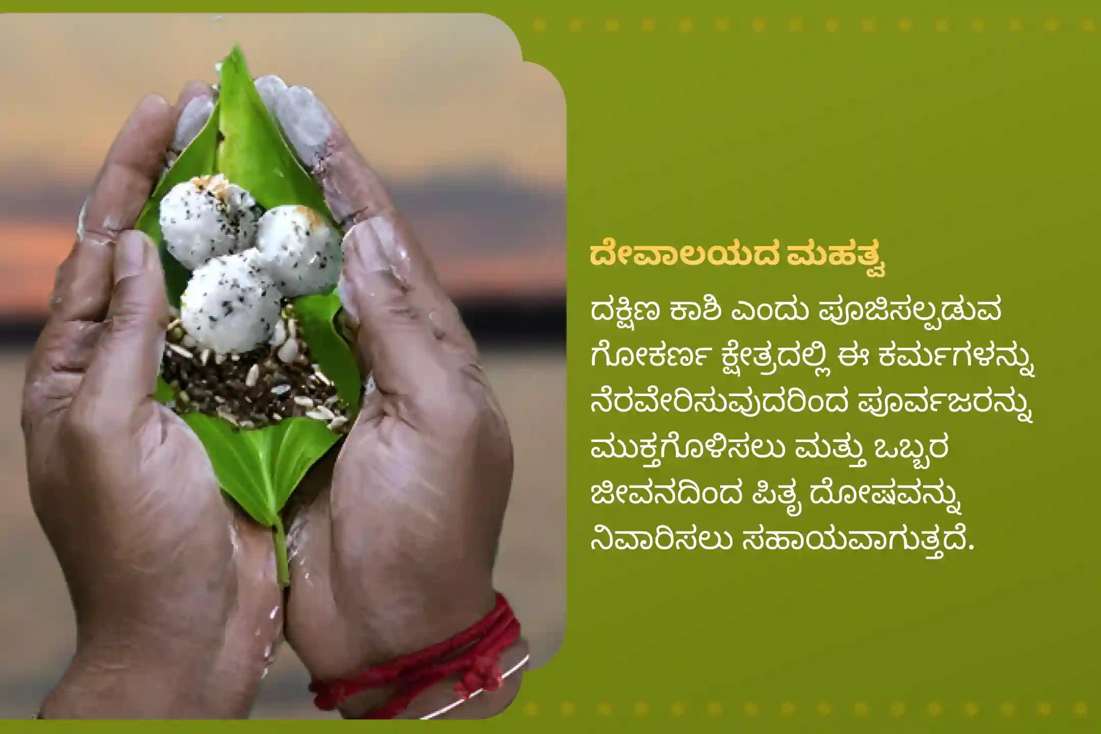 ಪಿತೃ ಶಾಪದಿಂದ ಪಾರಾಗಲು ಮತ್ತು ದಿವಂಗತ ಆತ್ಮಗಳಿಗೆ ಶಾಂತಿ ತರಲು ಪಿತೃ ಪಕ್ಷ ನಾರಾಯಣ ಬಲಿ ವಿಶೇಷ  ನಾರಾಯಣ ಬಲಿ, ತ್ರಿಪಿಂಡಿ ಶ್ರಾದ್ಧ ಮತ್ತು ತಿಲ ಹೋಮದಲ್ಲಿ ಭಾಗವಹಿಸಿ.