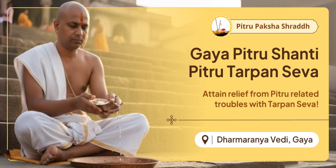 For the first time, Pitra Tarpan Seva at Sri Mandir Chadhava! In Pitru Paksha, take a 8-day Sankalp to grant peace and fulfillment to generations of ancestors.