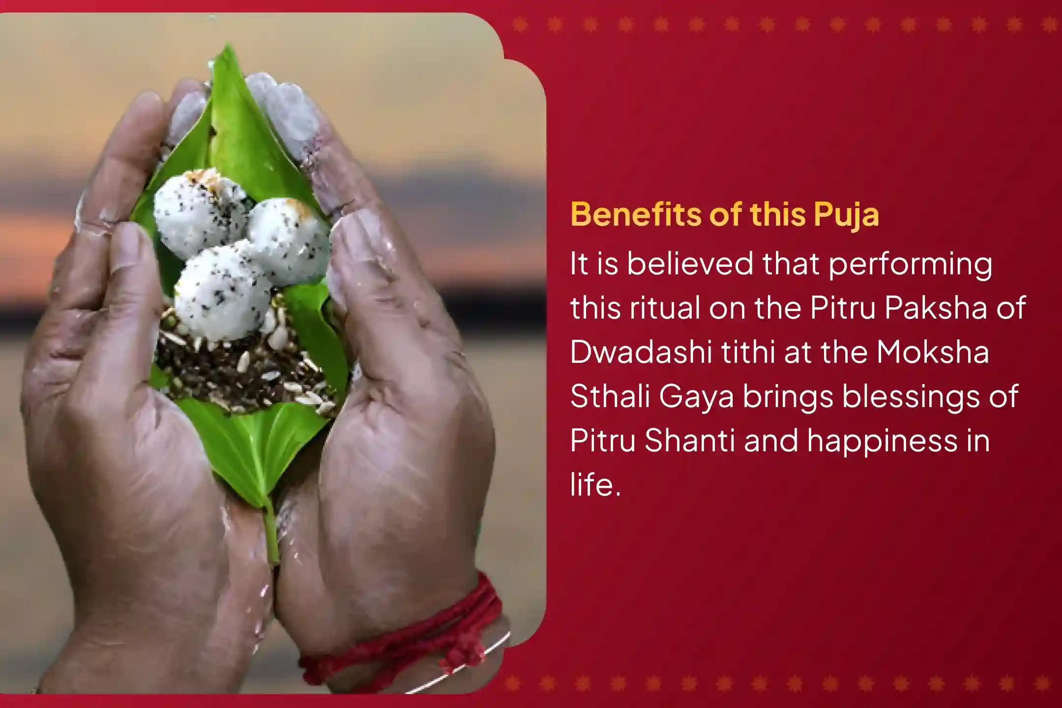 Participate in the Pind daan and Tripindi Shradh Gaya Special Gaya Tripindi Shraadham, and Pind Daan and Pitru Tarpanam for Peace of Departed Souls