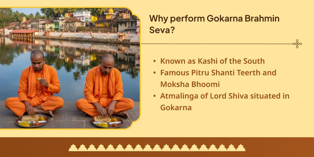 Pitru Paksha Ashtami Kashi Panda & Dakshin Kashi Gokarna Brahmin Seva