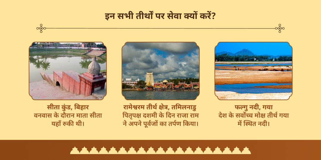 पितृ पक्ष गया-रामेश्वरम नवमी, दशमी, एकादशी महासेवा संकल्प 