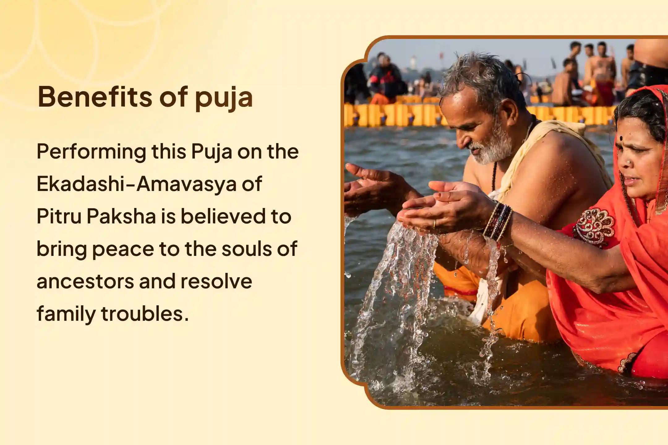 Ekadashi-Amavasya Pitru Shradh: Grand Ganga Aarti Sankalpa Ekadashi and Amavasya Pitru Shraadh Pujan and Ganga Ghat Maha Aarti Get Divine Blessings for Your Pitrus on Ekadashi and Mahalaya