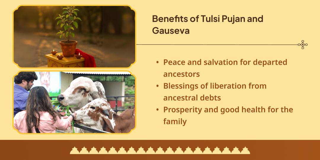 Pitru Paksha Ekadashi Pitru Rin Mukti Gau Seva & Tulsi Pujan