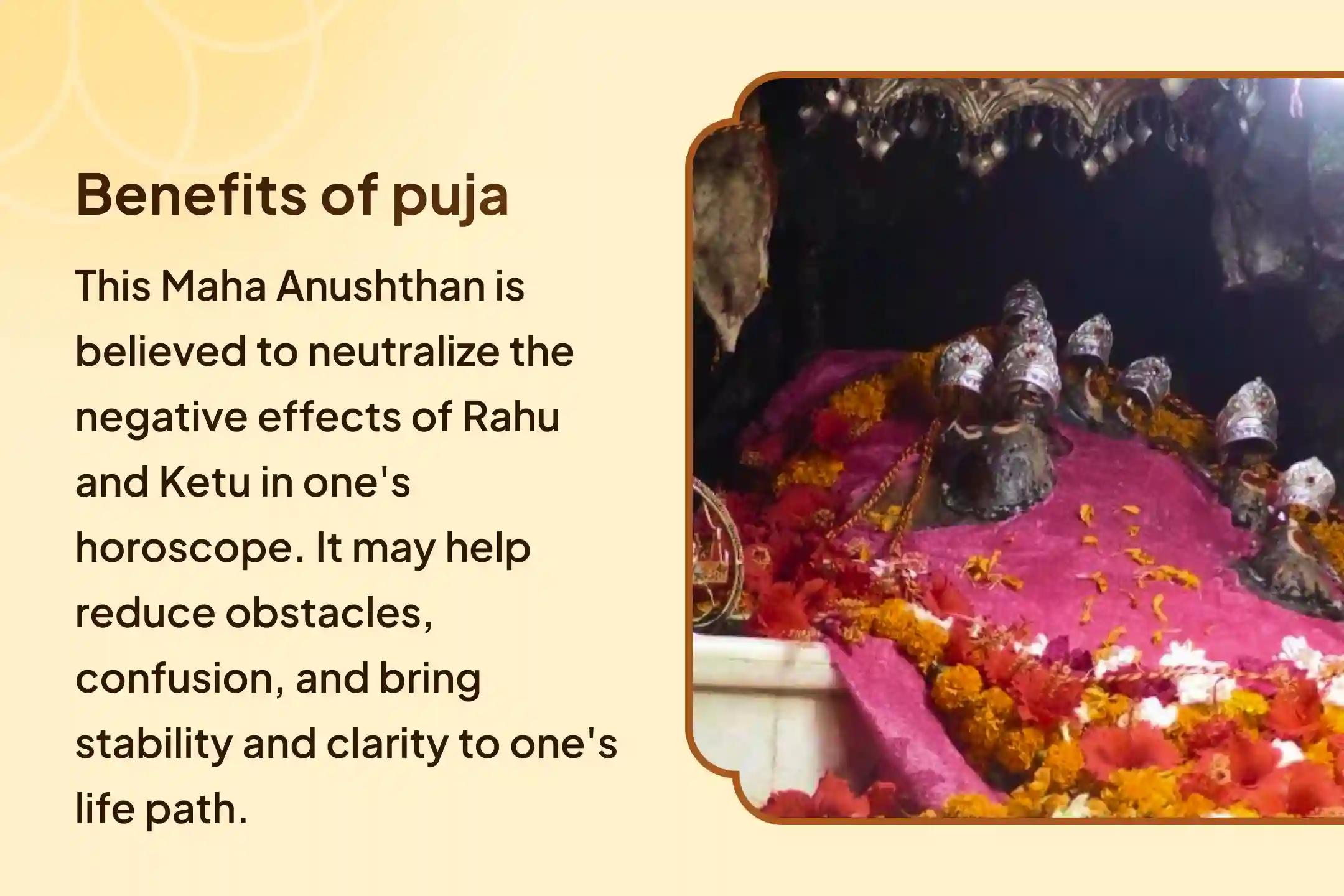 Nav Durga Rahu Ketu Shanti Maha Anushthan 1,00,008 Kushmanda Ashtakshari Mantra Jaap and 11,000 Rahu-Ketu Mool Mantra Jaap and Shanti Maha Anushthan for Blessings of Financial Well-being and Relationship Harmony