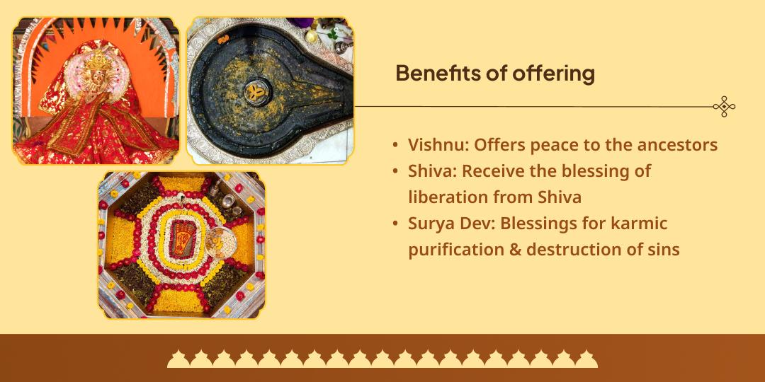 Mahalaya Amavasya & Surya Grahan Sanyog Surya, Shiv, Vishnu Chadhava