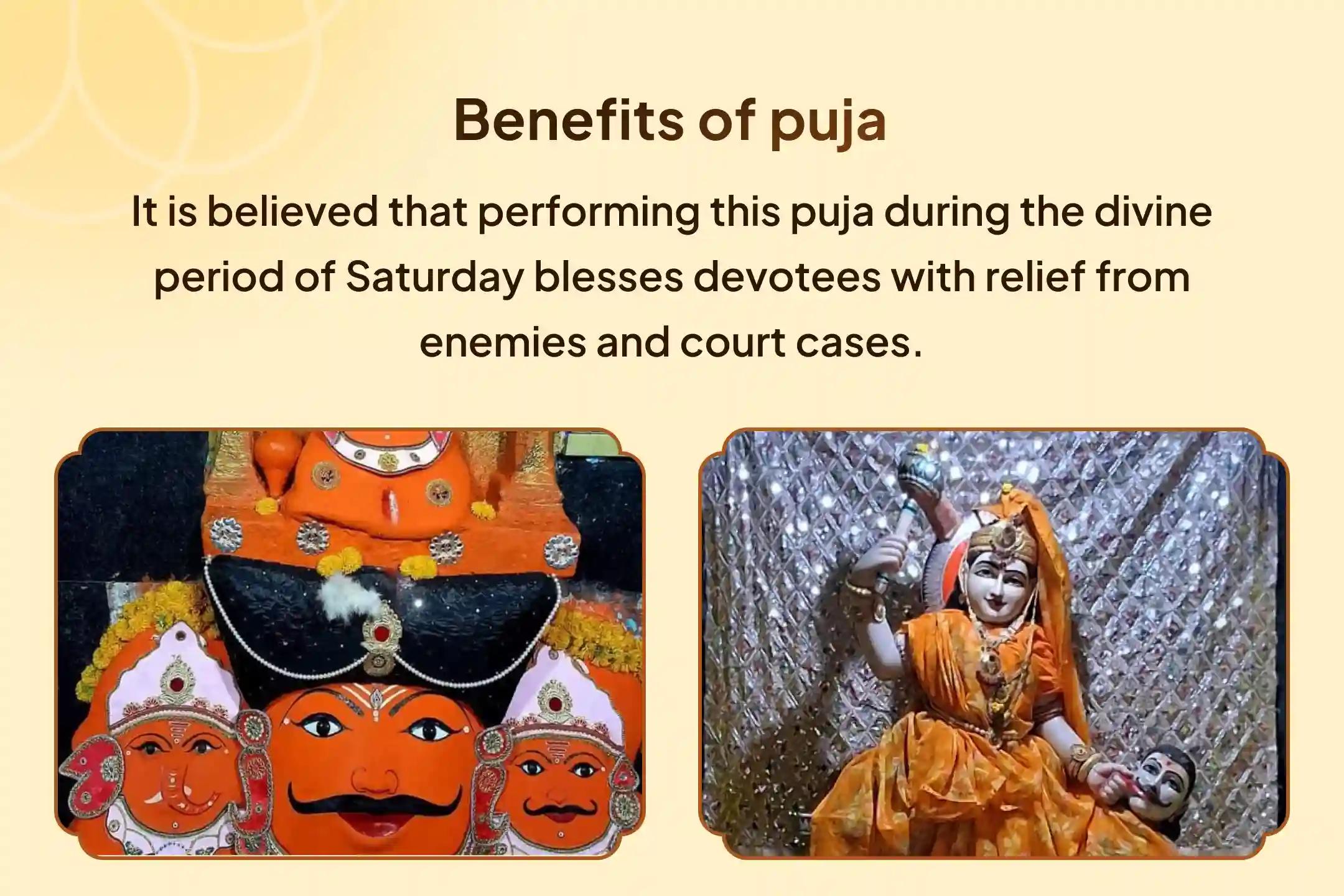 Maa Baglamukhi-Shani Vijay Havan: Tantra Yukt Shakti Stambhan Maa Baglamukhi Tantra Yukt Havan and Shani Til-Tel Abhishek to Get Blessings for Victory over Enemies and in Court Case