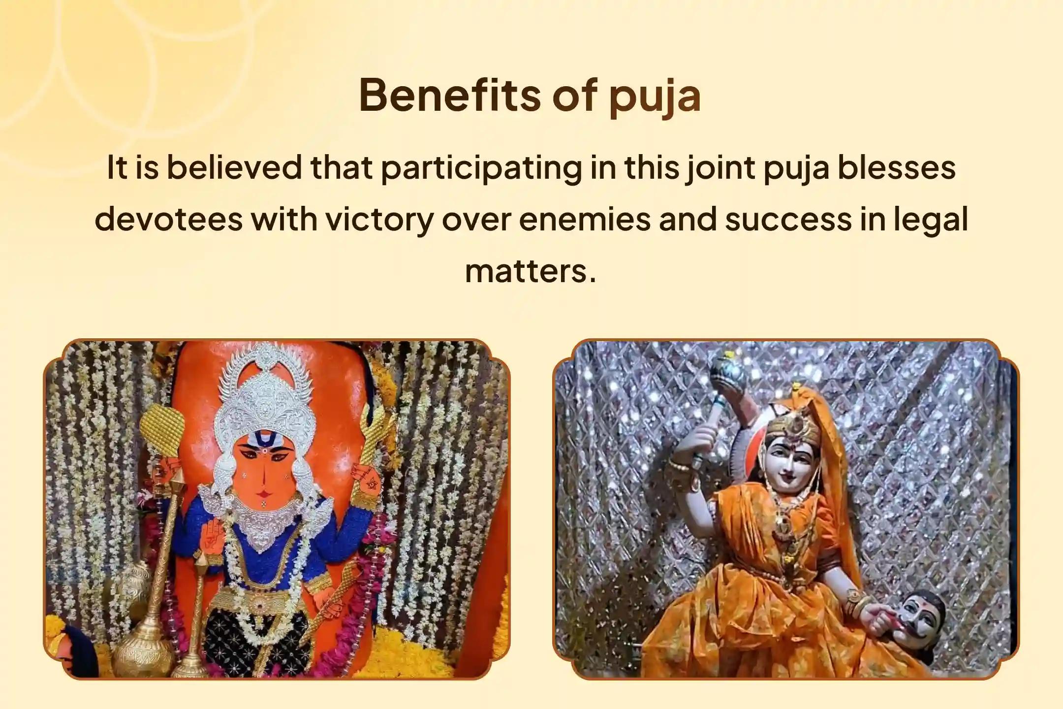 Bagalamukhi-Shani Vijay Havan: Tantra Yukta Shatru Stambhan 1008 Hanuman Sankat Mochan Ashtak Path, Shani Til Tel Abhishek and Maa Bagalamukhi Tantra Yukta Havan to Get Blessings for Victory over Enemies and in Court Cases