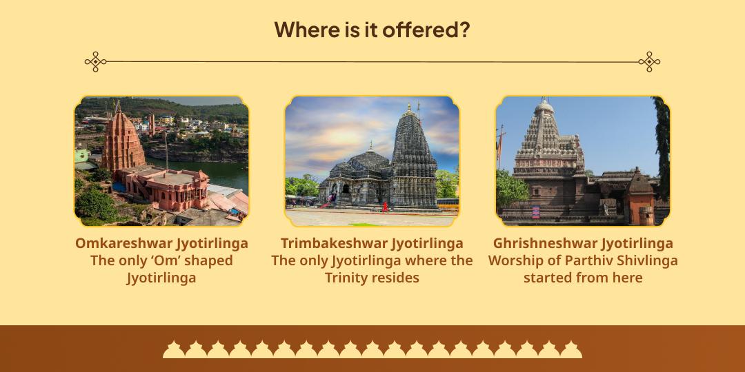 Pitru Paksha Trayodashi Shiv 3 Jyotirling Jal & Bilvapatra Chadhava