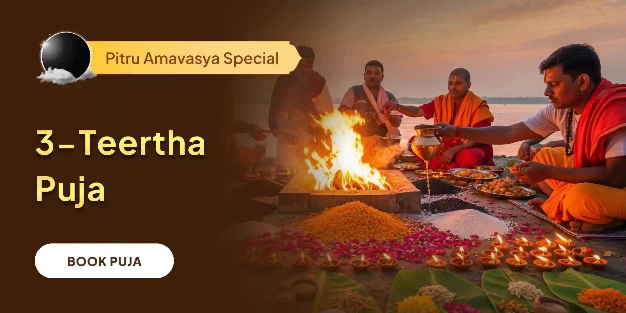 Kashi-Rameshwaram Ghat-Gokarna Mahalaya Pitru Shanti Puja and Yagya