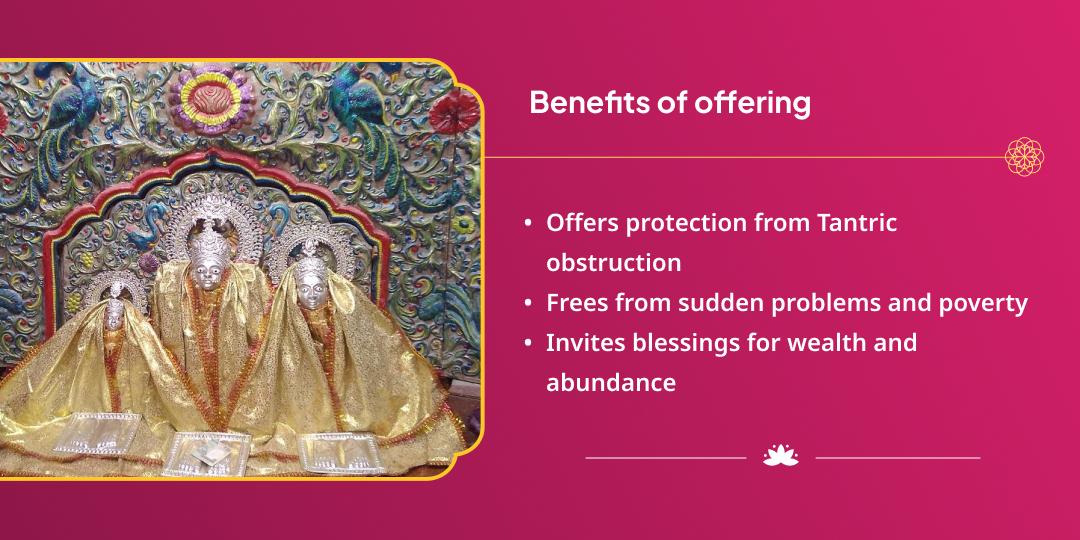 Maha Navratri 3rd Mahavidya Lalita Shaktipeeth Chadhava