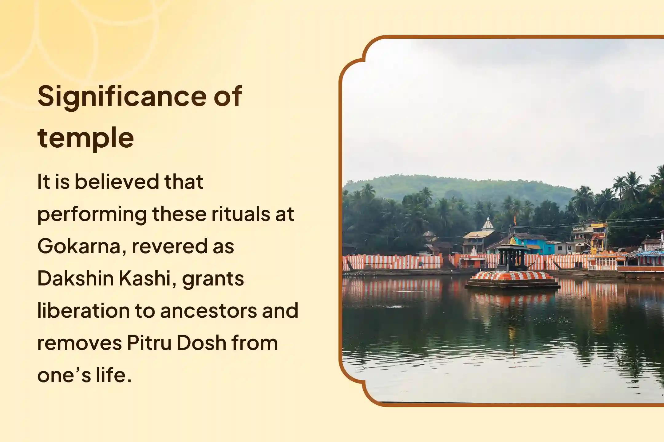 ✨ For relief from ancestral curses and peace of departed souls, perform Narayan Bali Puja, Tripindi Shraddh, and Pitru Dosh Shanti Puja at Dakshin Kashi – Gokarna 🙏