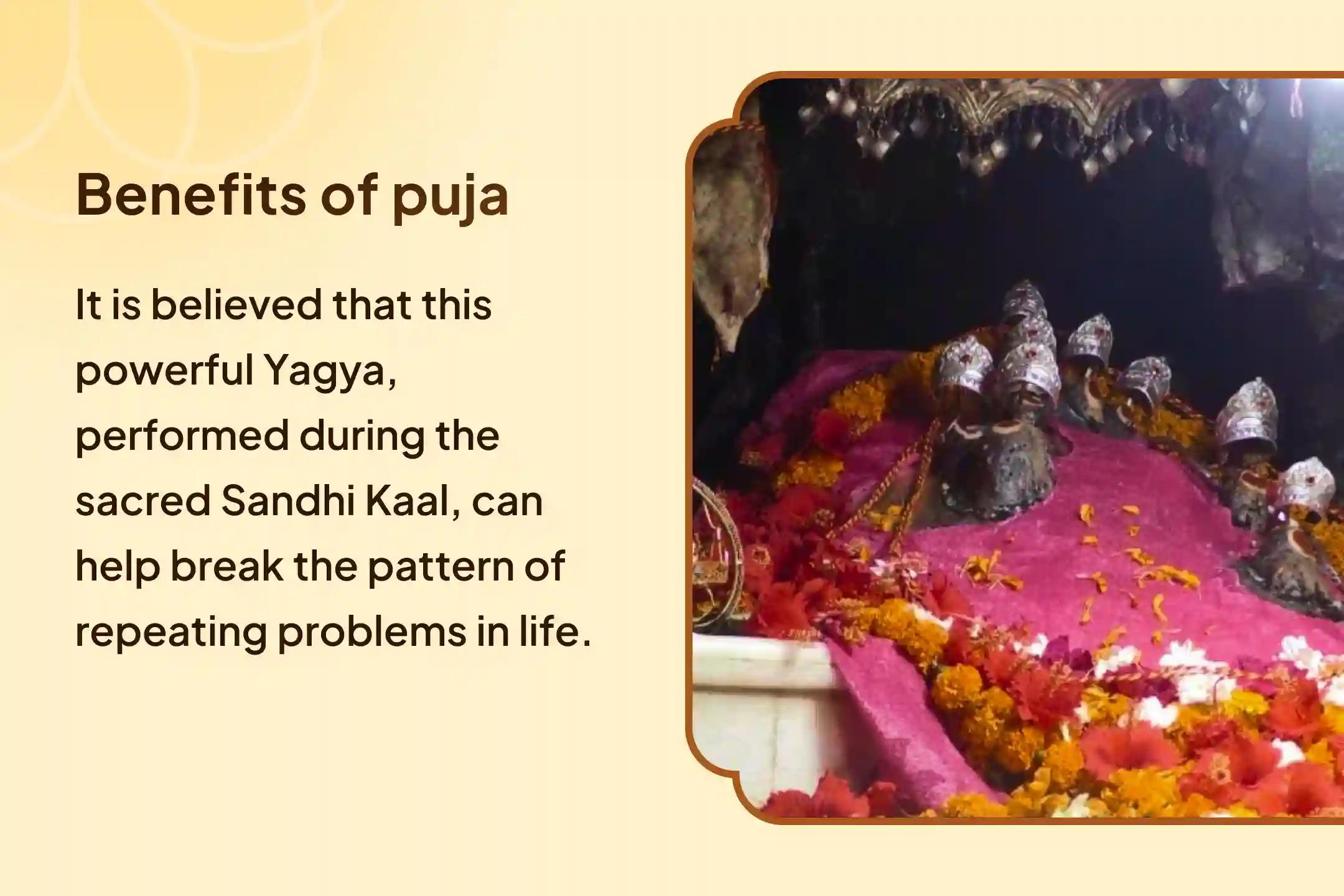 Sandhi Kaal Raktabija Durga Special Kali Raktabija Shanti Yagya, Sahasranama Path and Deep Daan for Breaking Financial, Legal and Career Blocks in Life 