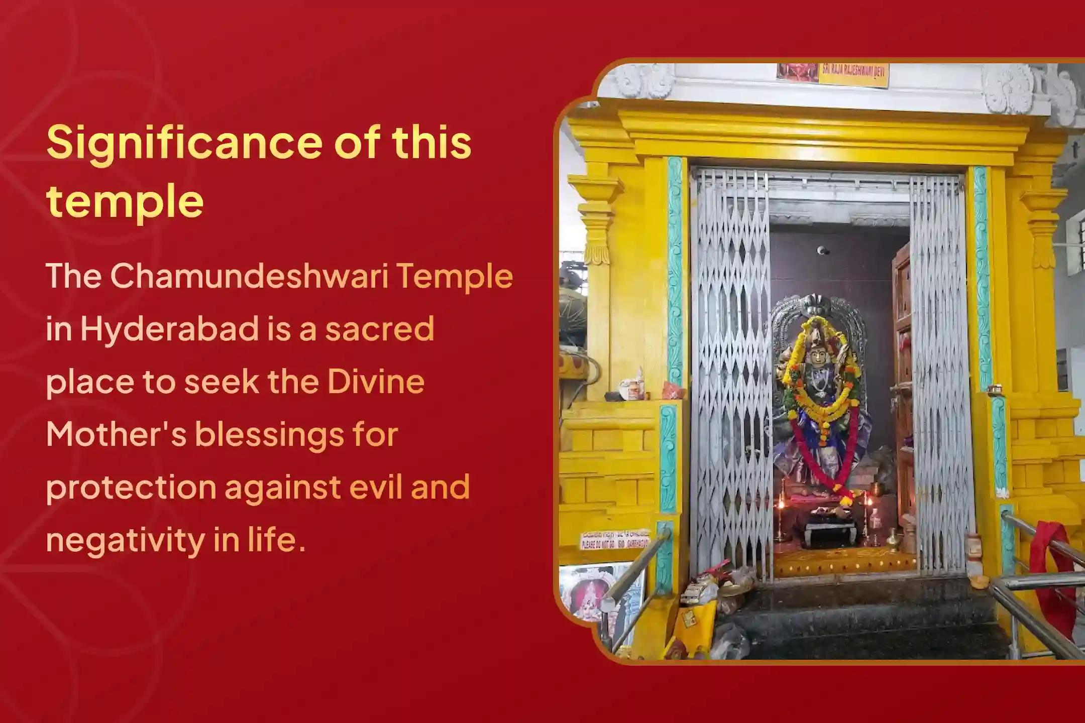Participate in the Shardiya Navratri Shashti Chamundeshwari Temple Special Maa Mahishasur Mardini Stotra Parayanam and Chandi Homam for the destruction of evil and negativity in life