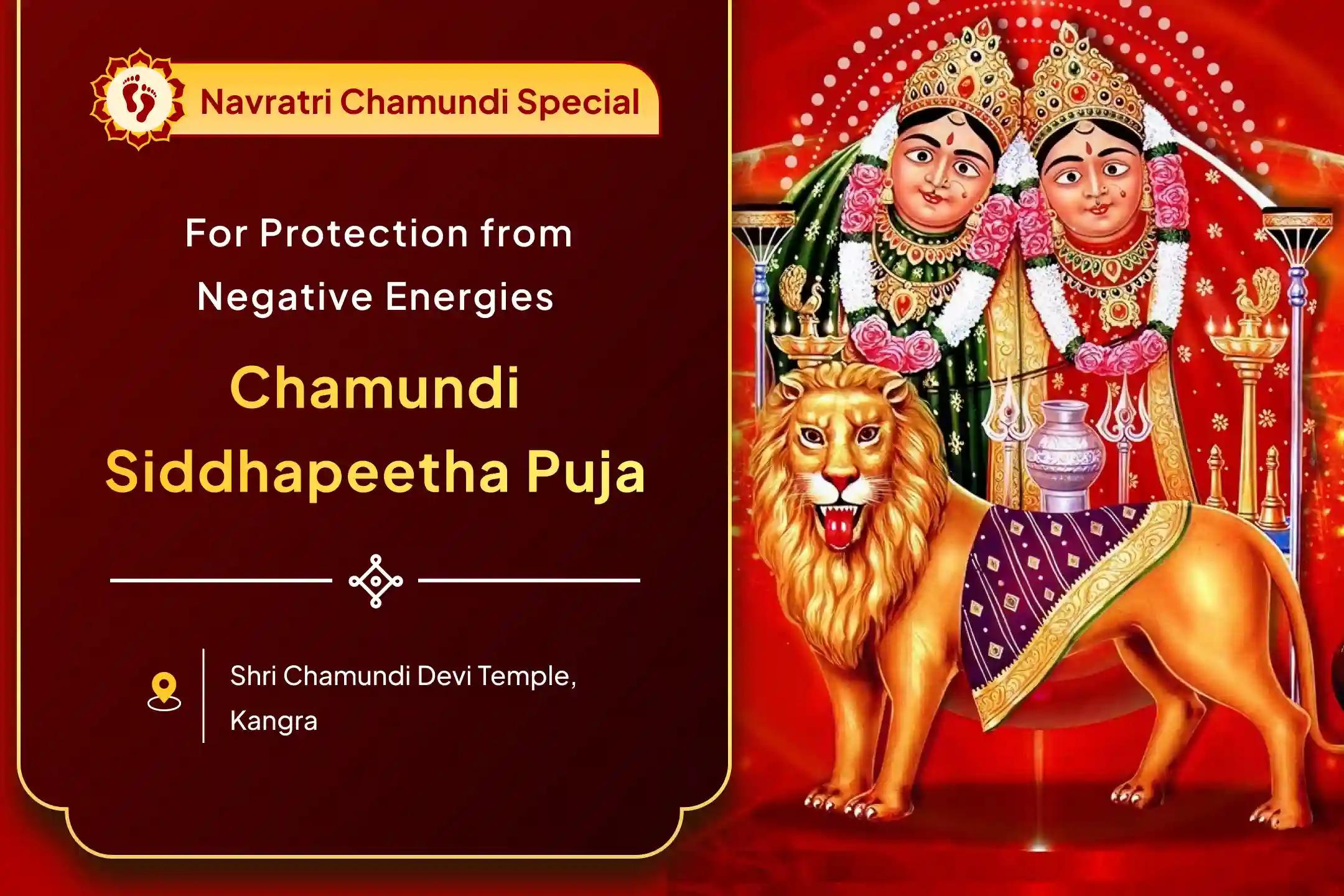 Participate in Maha Chandi Devi Chamundi Siddhapeetha Special Maha Chandi Homam at Chamundi Devi Siddhapeetha for Fulfillment of all Desires And Protection from Negative Energies