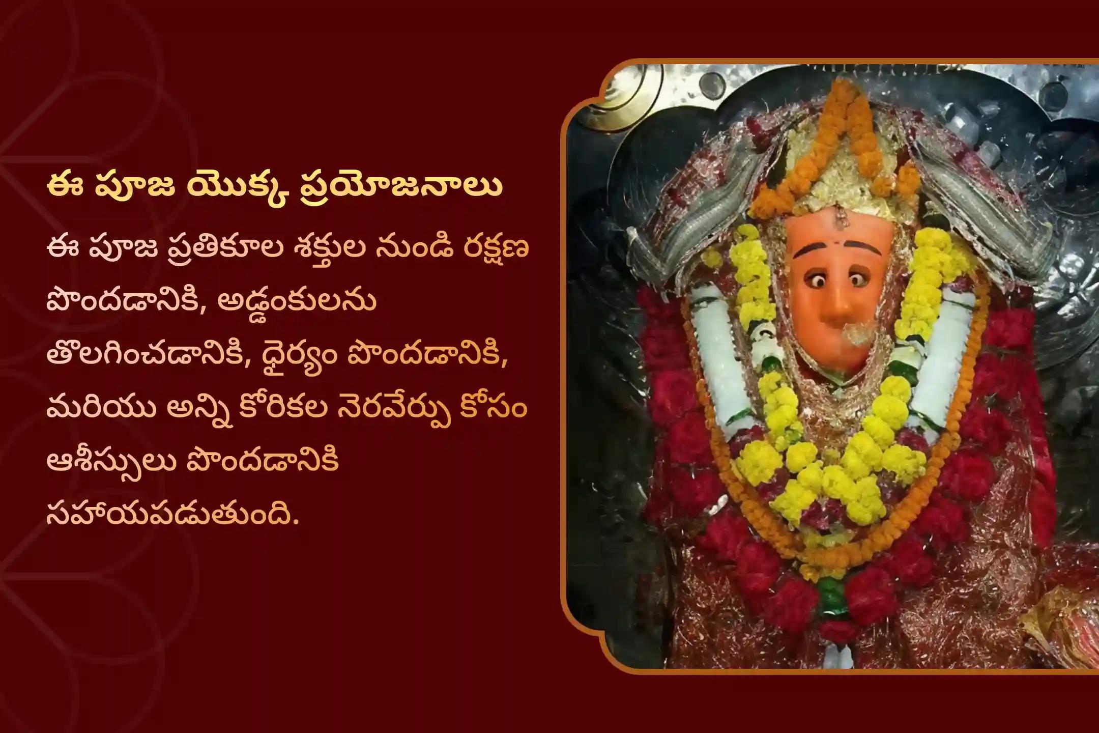 మీ కోరికలు అన్ని నెరవేరడానికి మరియు ప్రతికూల శక్తుల నుండి రక్షణ కోసం మహా చండీ దేవి చాముండి సిద్ధపీఠం ప్రత్యేక మహా చండీ హోమంలో పాల్గొనండి