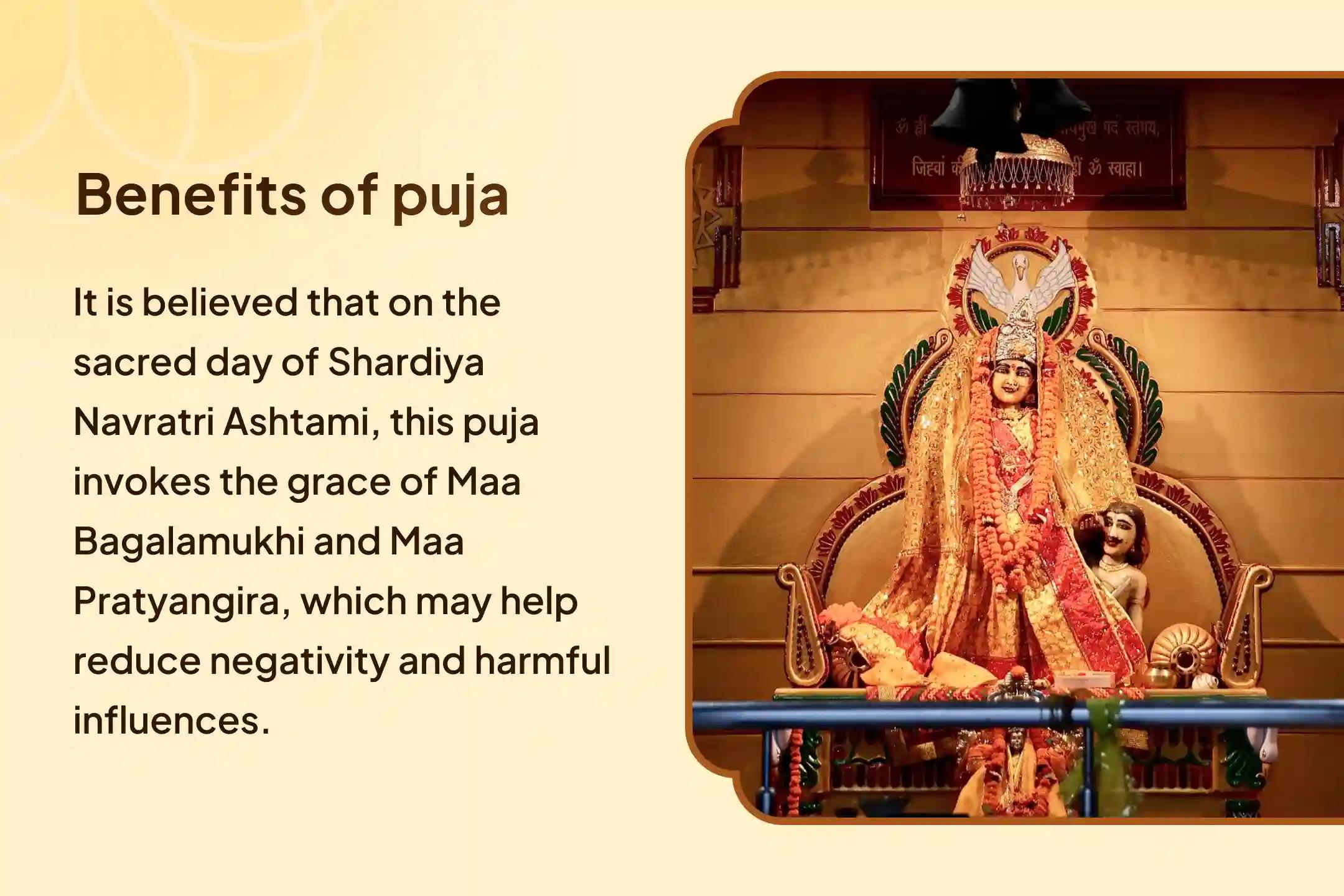 On this Maha Ashtami, receive the blessings of Maa Durga and get your protective shield from all known and unknown problems 🛡️🙏✨