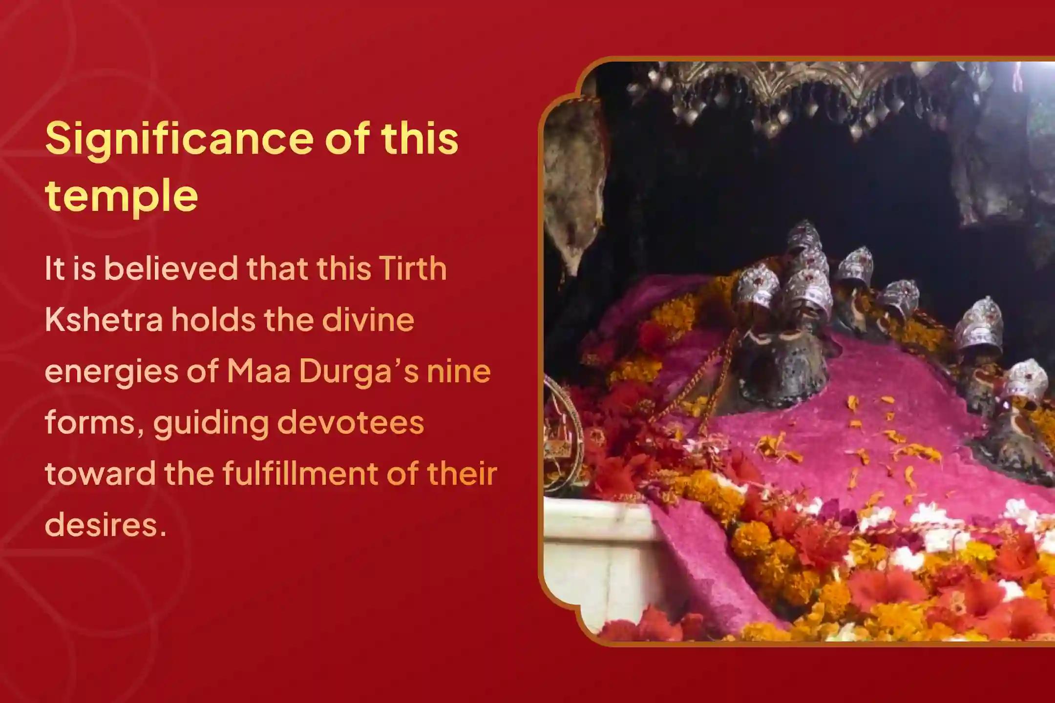 Participate in the Navratri Maha Ashtami Maa Durga Special Maa Durga Ashtottaram Shatanamavalli, and Chandi Homam to get rid of negative energies and protection from evil