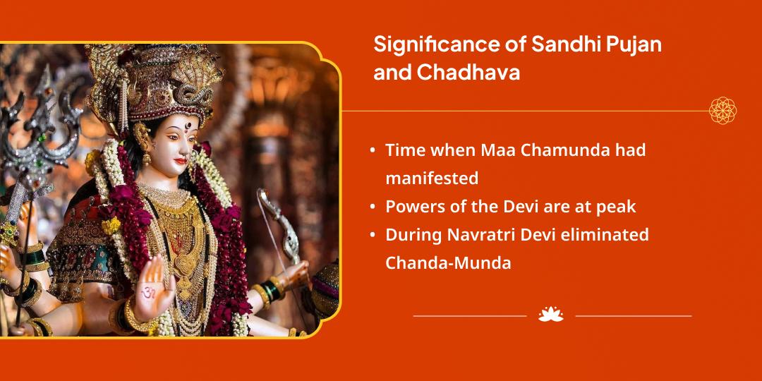 Maha Ashtami Sandhi Pujan Maa Chamunda Shaktipeeth Chadhava & Deepdaan