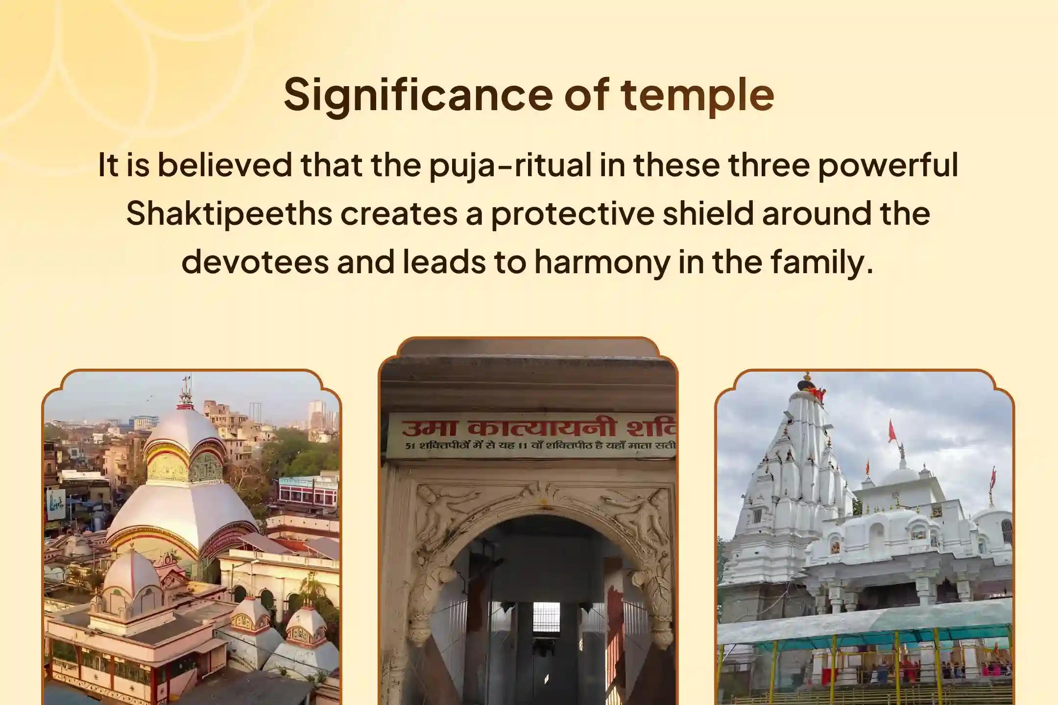 🛕 On Navratri Navami, receive the blessing of a divine shield against evil powers with 33 thousand Maa Durga name Jaap and Durga-Chandi Havan at 3 Shaktipeeths simultaneously 🛕
