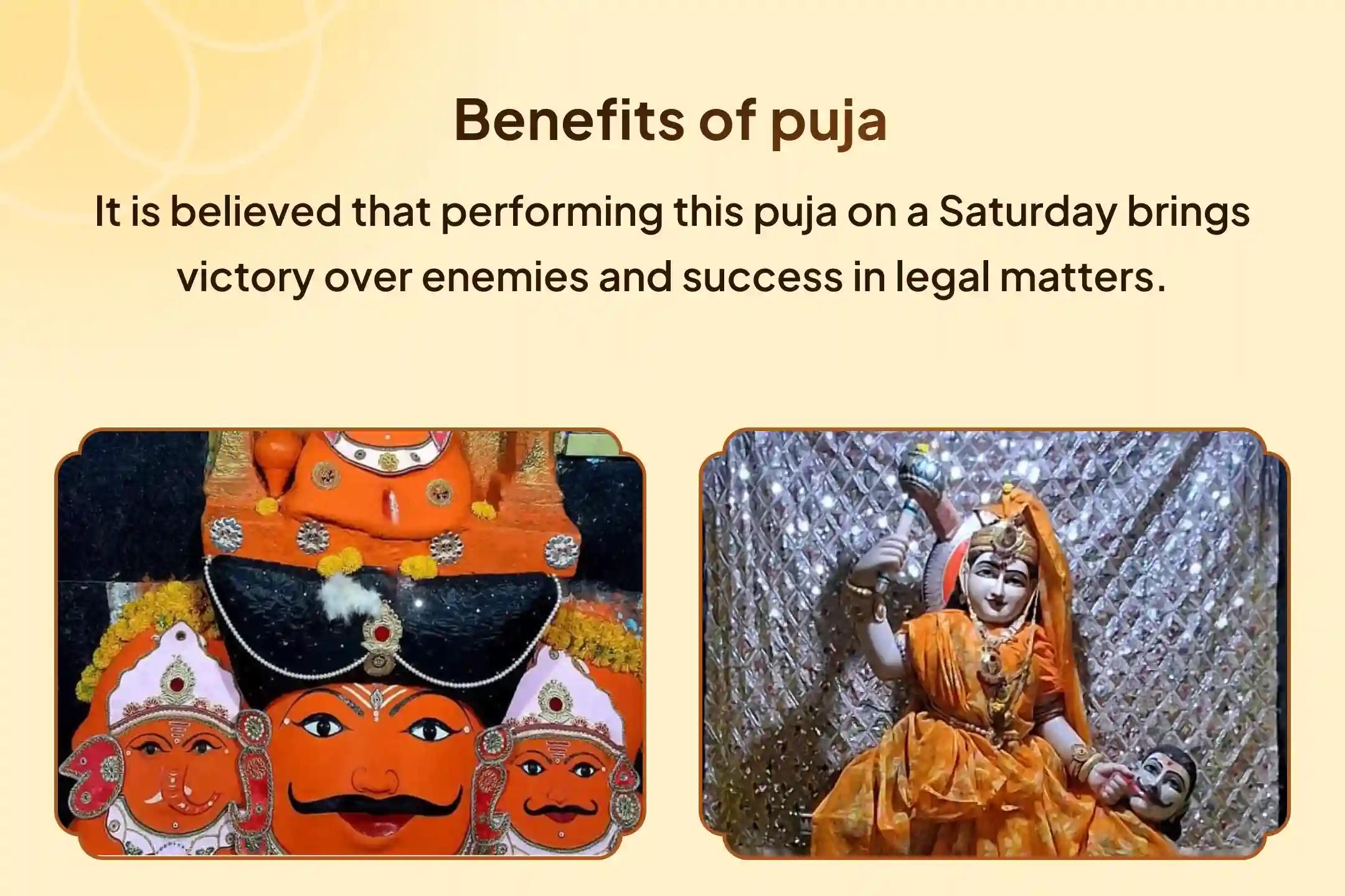 Saturday Bagalamukhi-Shani Combo Special Maa Bagalamukhi Tantra Yukta Havan and Shani Til Tel Abhishek to Get Blessings for Victory over Enemies and in Court Cases