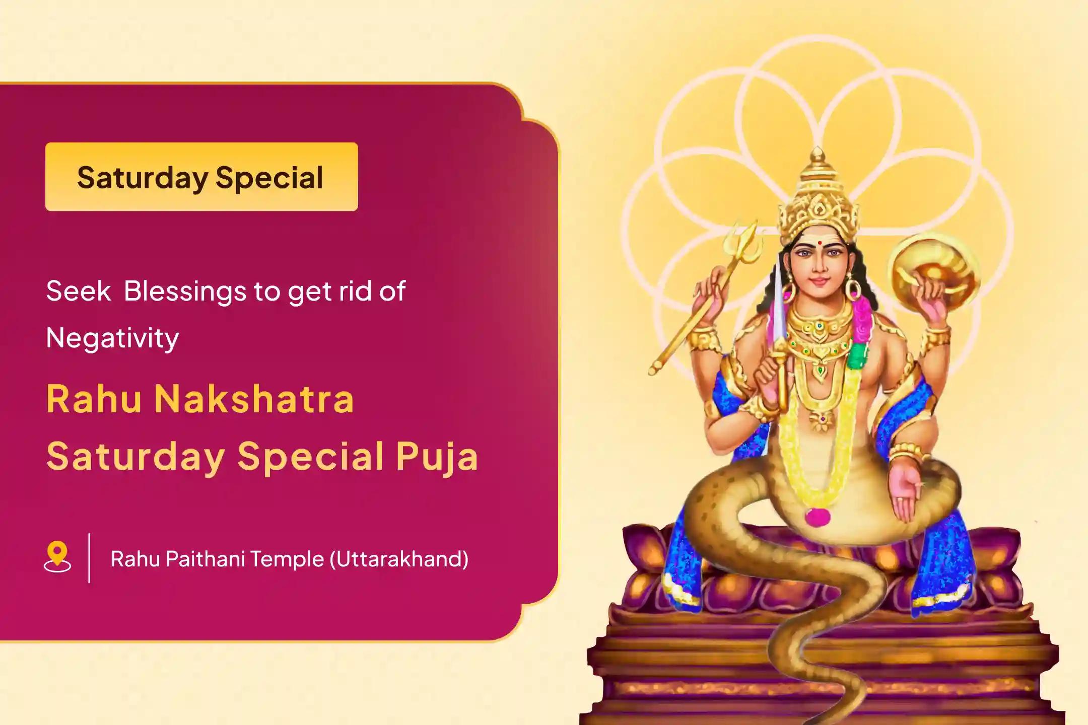 Searching for Mental Stability? Perform this Special Rahu Nakshatra Puja To Receive the Shield Against Negativity.