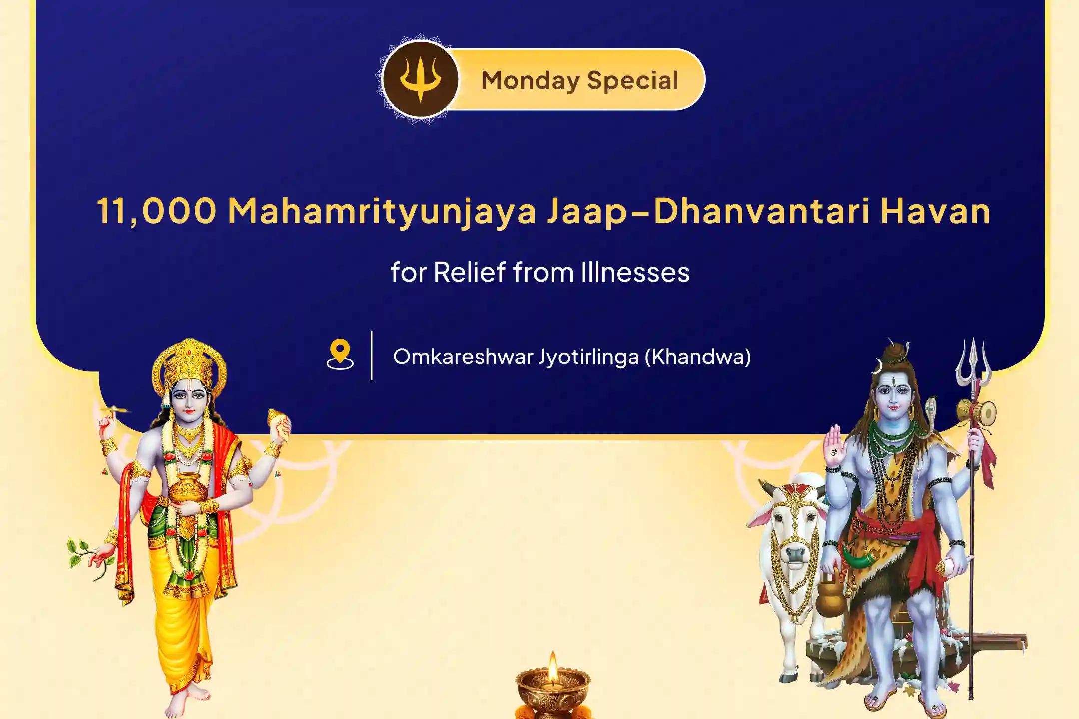 🕉️💪 Are you troubled by small and big illnesses at home? Seek the blessings of Mahadev and Lord Dhanvantari for health and happiness