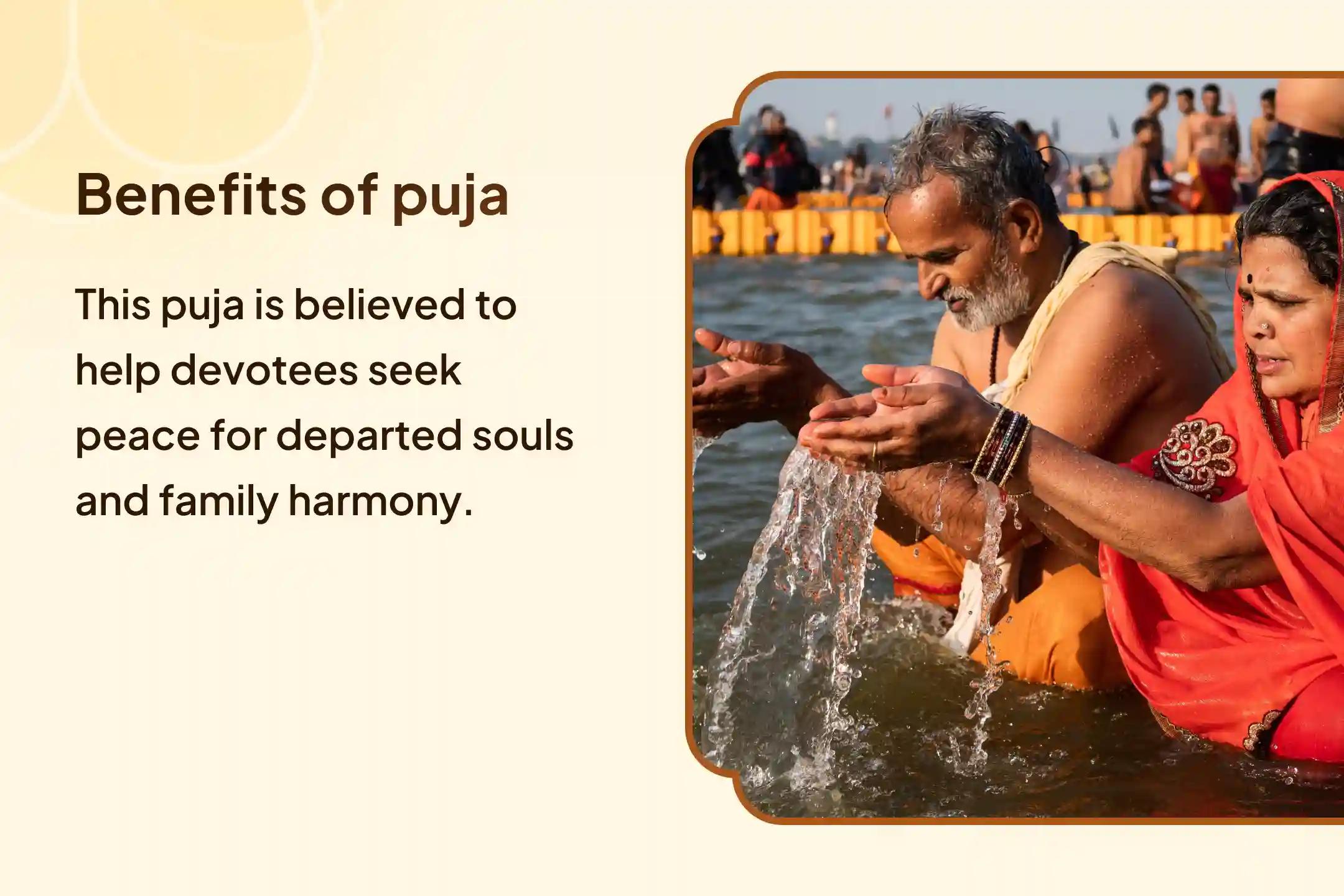 Participate in the Ekadashi Gokarna Special Pitru Puja with Narayan Bali Tripindi Shraadh and Pitru Dosh Shanti Puja for fulfilment of ancestors’ unfulfilled desires.