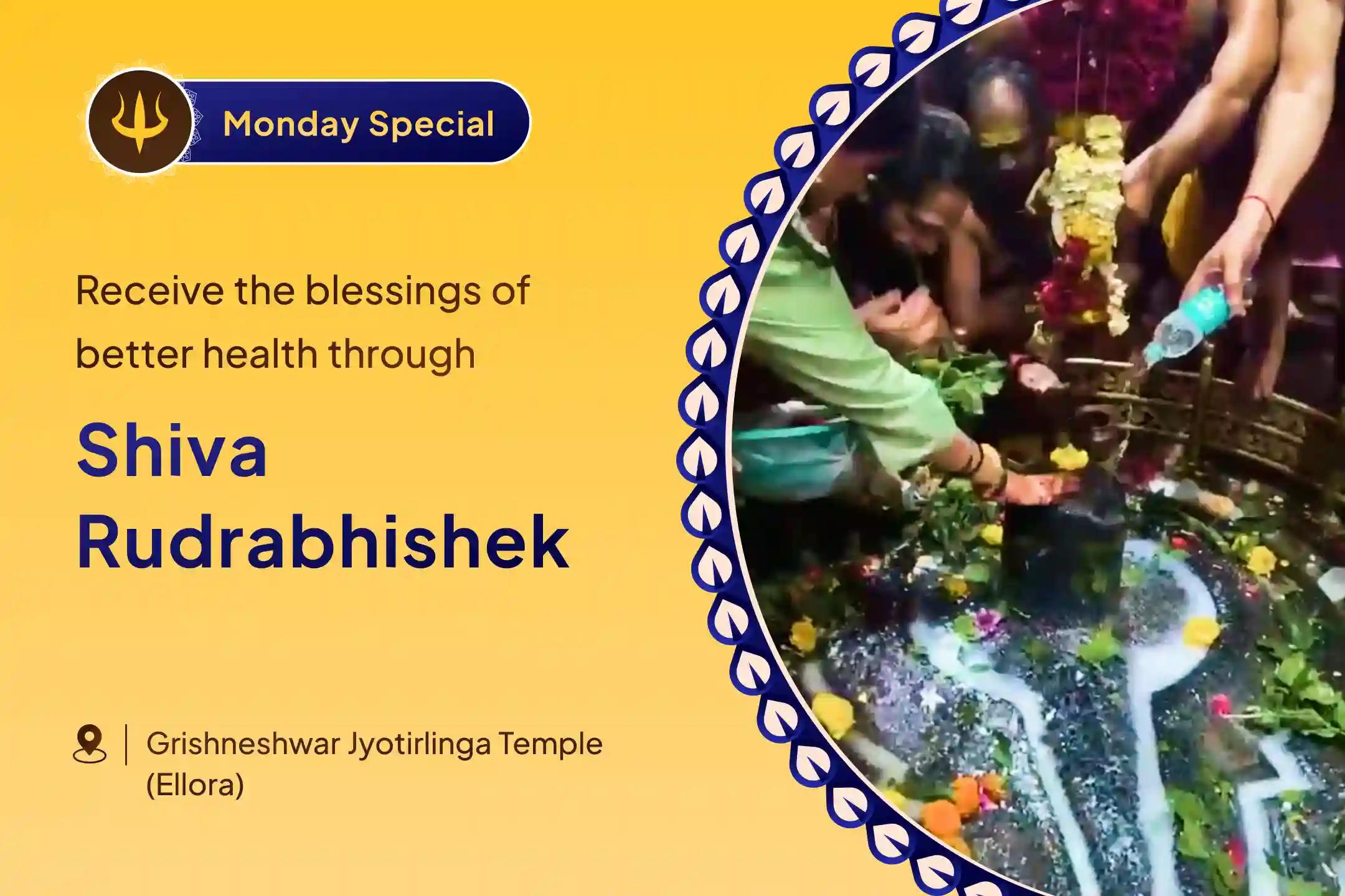 🔱 Grand Rudrabhishek at Grishneshwar Jyotirlinga: A Shivamayi opportunity to get relief from poor health, evil eye, and negativity 🔱