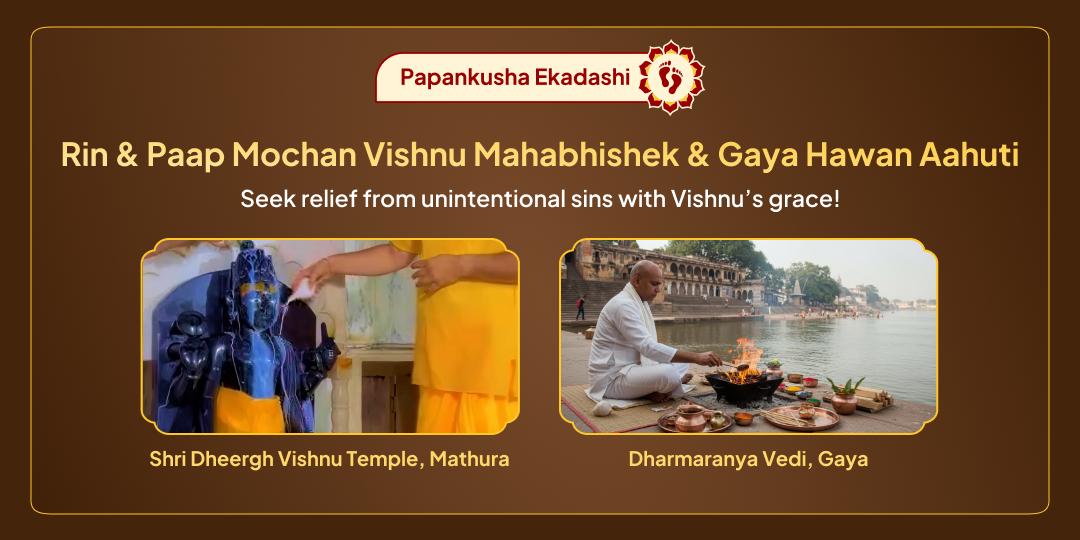 On the year’s best day to ease sins and past karma, invoke Vishnu’s grace through the powerful ritual of Mahabhishek and Hawan Aahuti!