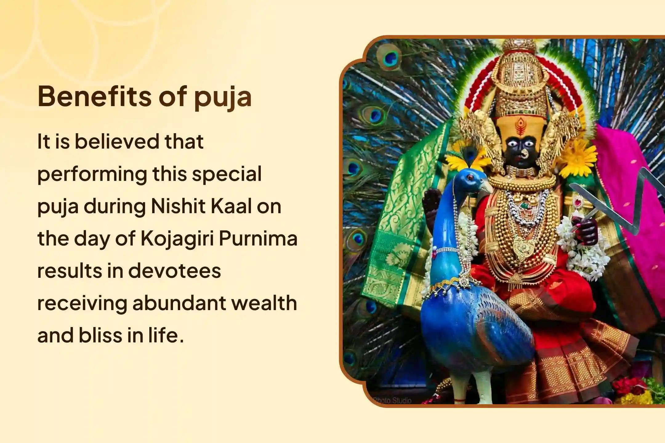 ✨ On the auspicious occasion of Kojagiri Purnima, join the special Mahalaxmi Pujan organized during Nishit Kaal for Maa Lakshmi's grace and her continuous presence at home 🪔🌕🌸