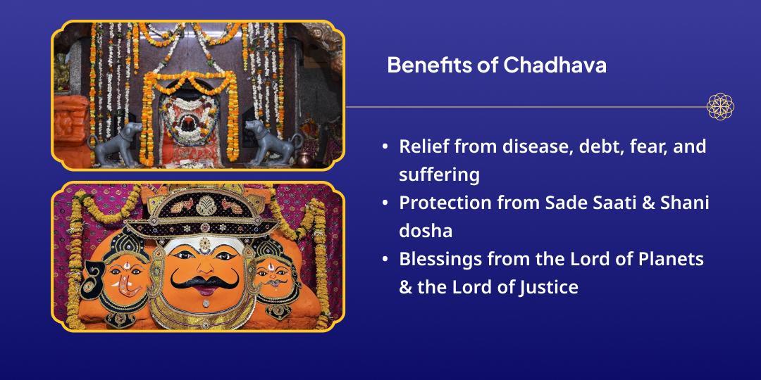 Saturday & Trayodashi Mahayog Batuk Bhairav & Shanidev Dual Temple Chadhava