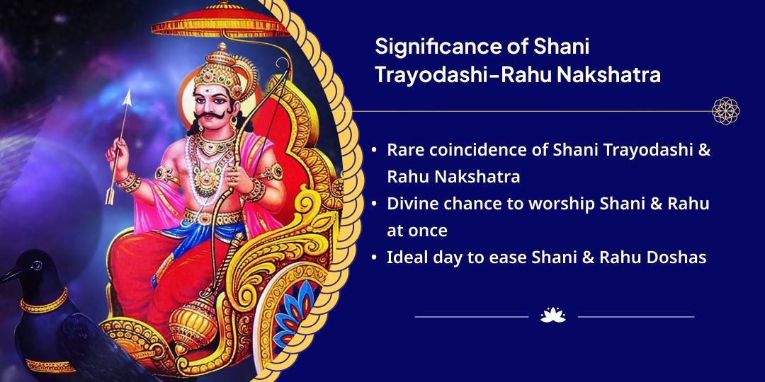 Shani Trayodashi-Rahu Nakshatra Paithani & Navgrah Dual Temple Chadhava & Seva