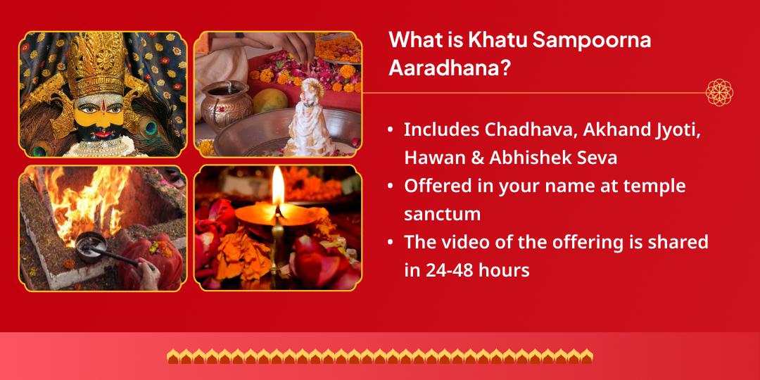 Ekadashi Sampoorna Aaradhana Khatu Chadhava, Akhand Jyoti, Hawan, Abhishek Seva