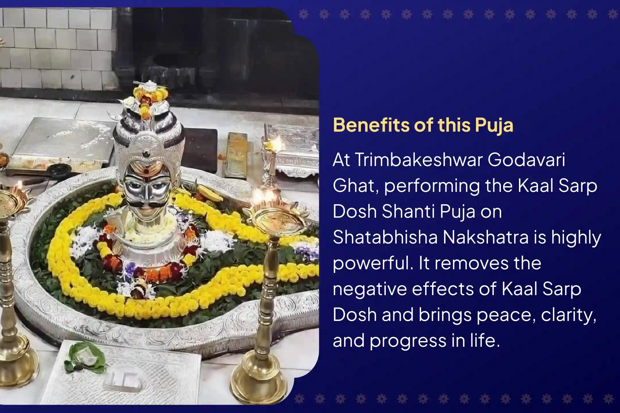 Participate in the Rahu Nakshatra Kaal Sarp Dosh Special Kaal Sarp Dosh Shanti Puja in Trimbakeshwar Kshetra for fearlessness and achieving mental stability