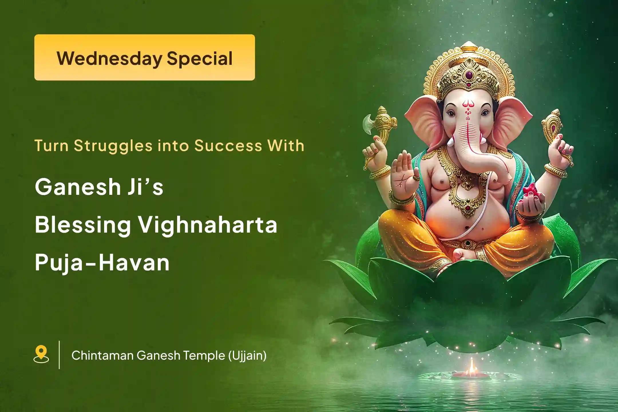 This special puja on a sacred Wednesday offers a chance to seek a divine breakthrough from Lord Ganesha.🪔