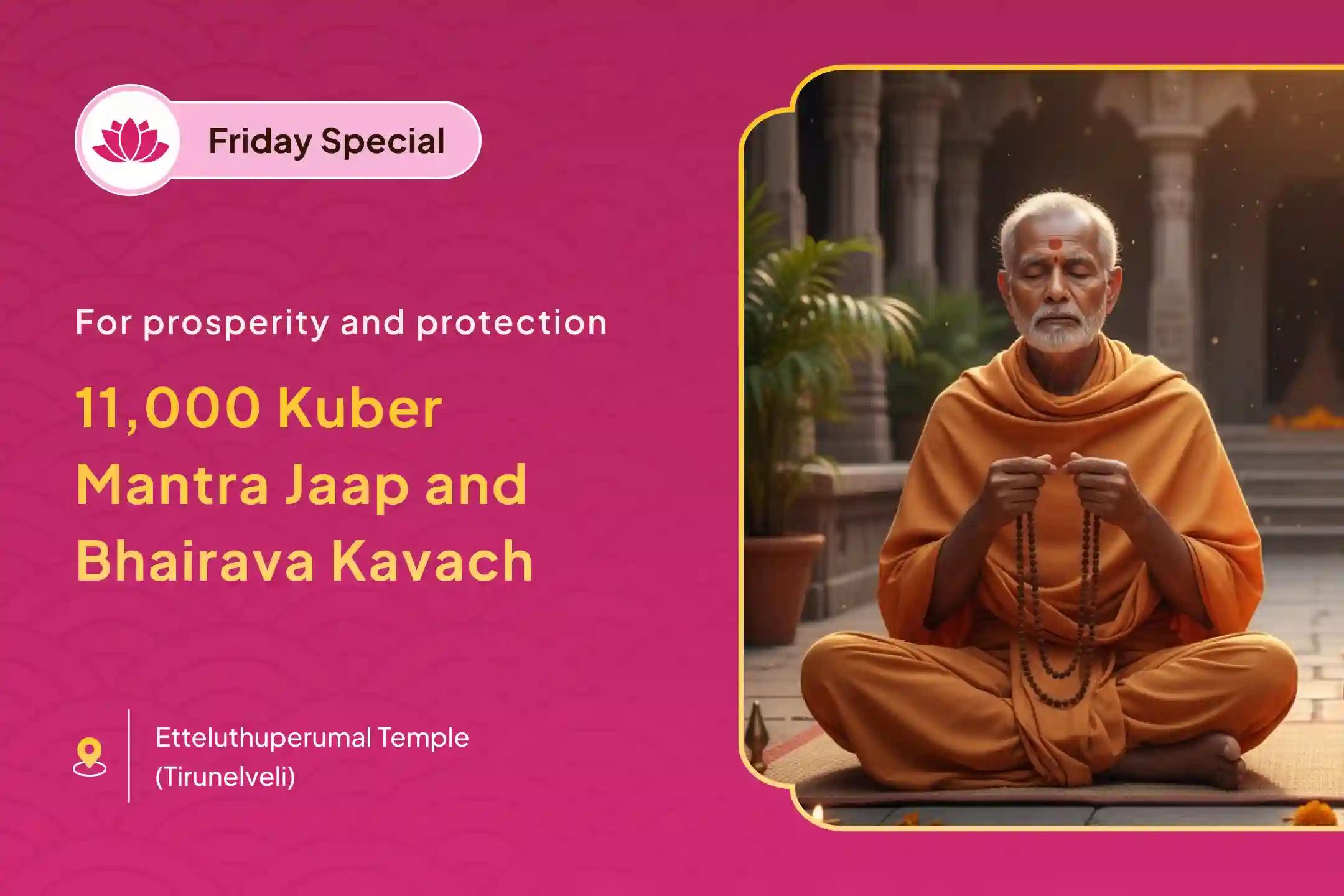 🌺 Receive the blessings of prosperity and progress through the combined worship of Lord Kuber, the God of Wealth, and Batuk Bhairava, the Guardian of Wealth 🌺