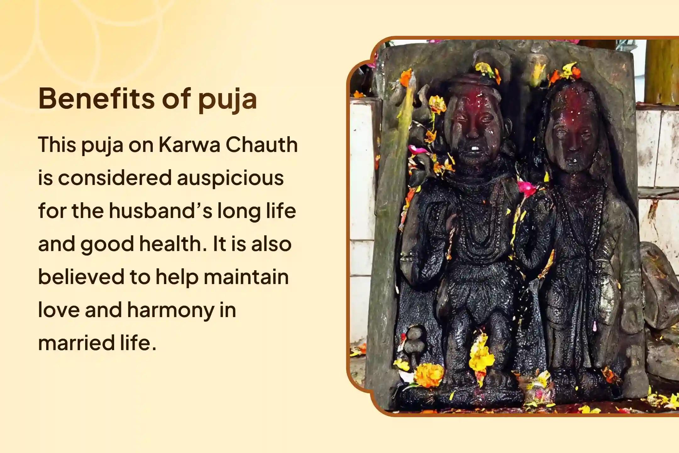 On Karwa Chauth 🌙✨, take part in the special Shiv–Parvati Puja 🙏💞 at Triyuginarayan Temple 🛕 to pray for your husband’s long life and a blissful married life 🕉️🤝