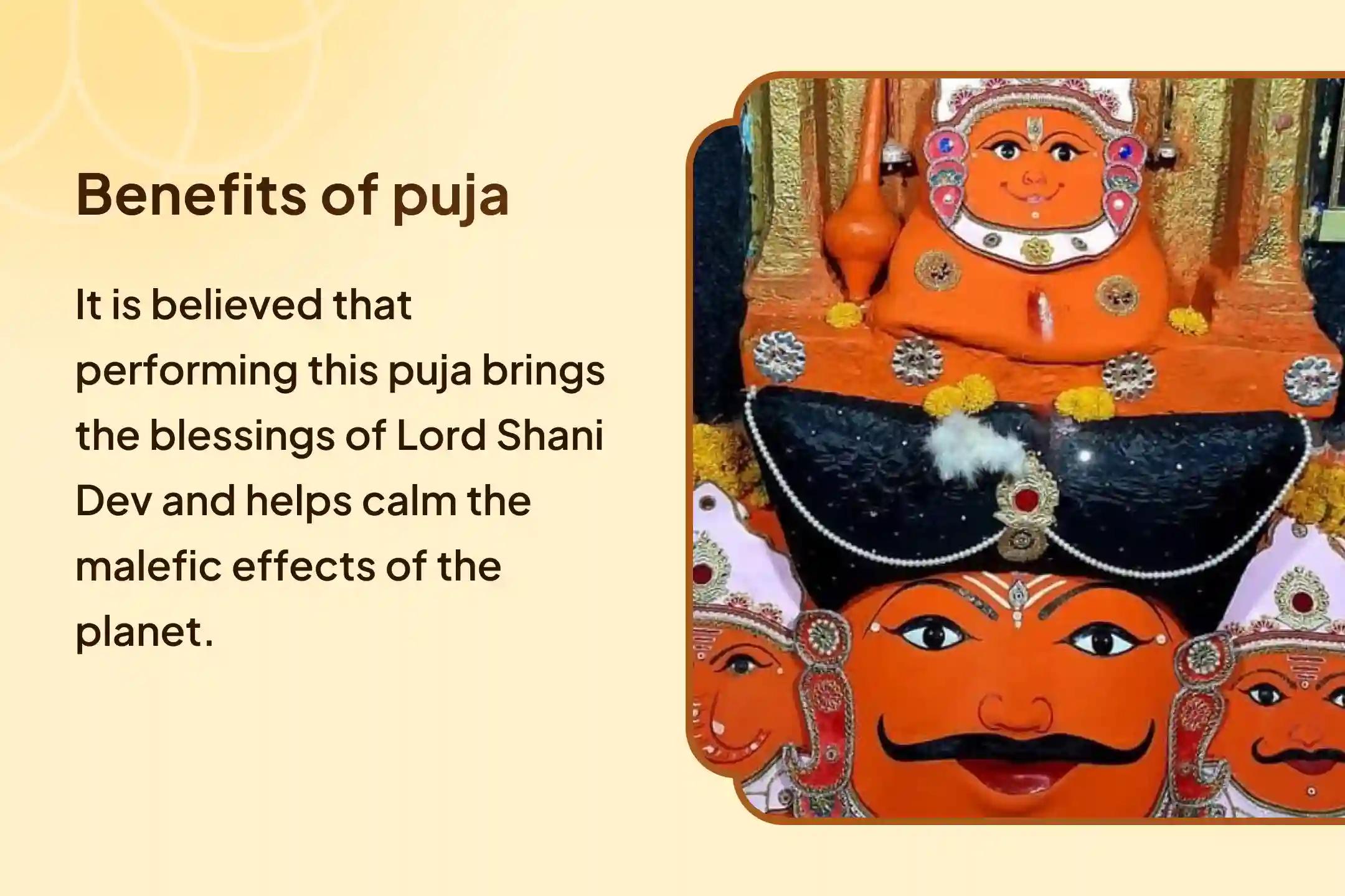 🪔 Are troubles not leaving your side? Receive the divine blessings of relief through this special Mahapuja of Lord Shani Dev