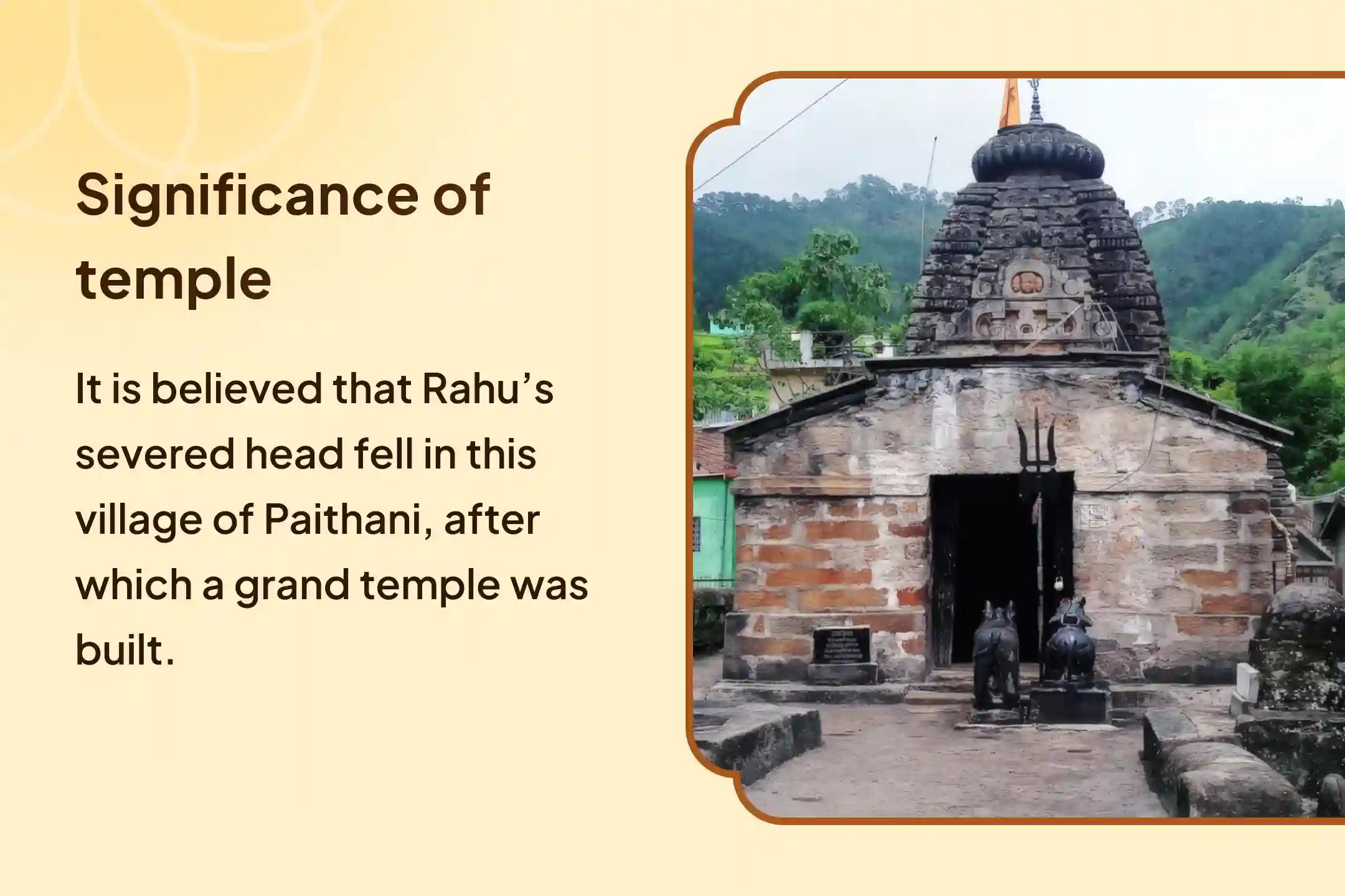 🐍✨ For relief from Rahu and Ketu afflictions, perform the Atharvavedokta Sarp Sukt Path at Rahu Paithani Temple during the special Ardra Nakshatra yoga. 🔥📜🙏