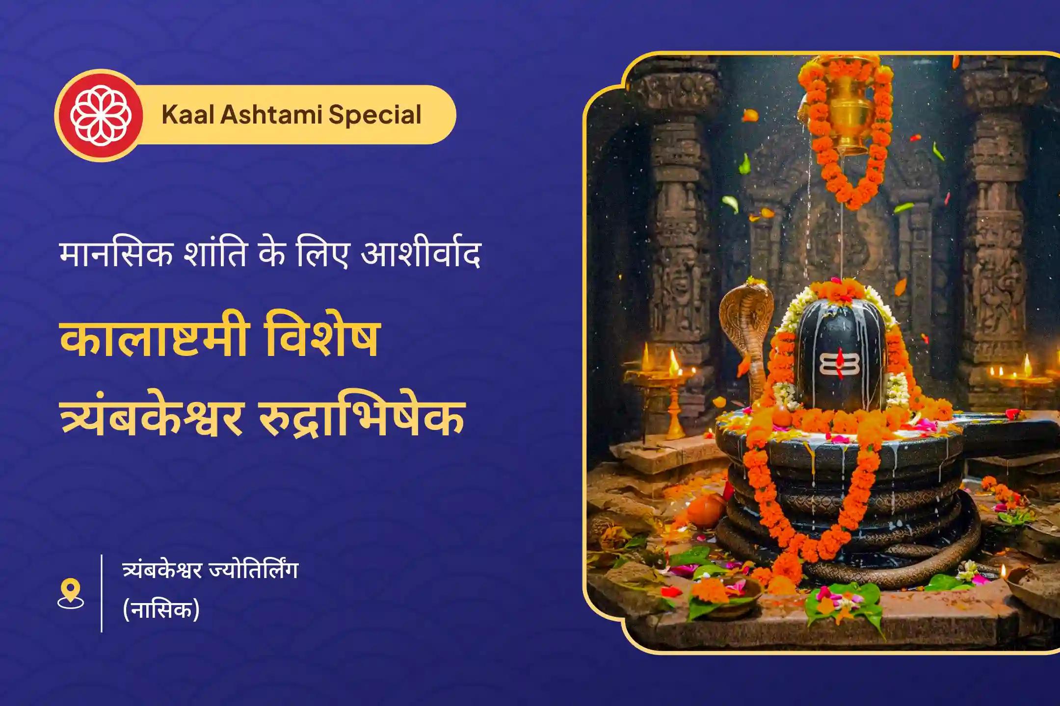 क्या आप भी मानसिक शांति पाने के प्रयास में थक गए हैं? यह राहु-केतु दोष के कारण हो सकता है। इस कालाअष्टमी शनि नक्षत्र काल सर्प दोष विशेष पूजा से मानसिक शांति की प्रार्थना की जा सकती है।